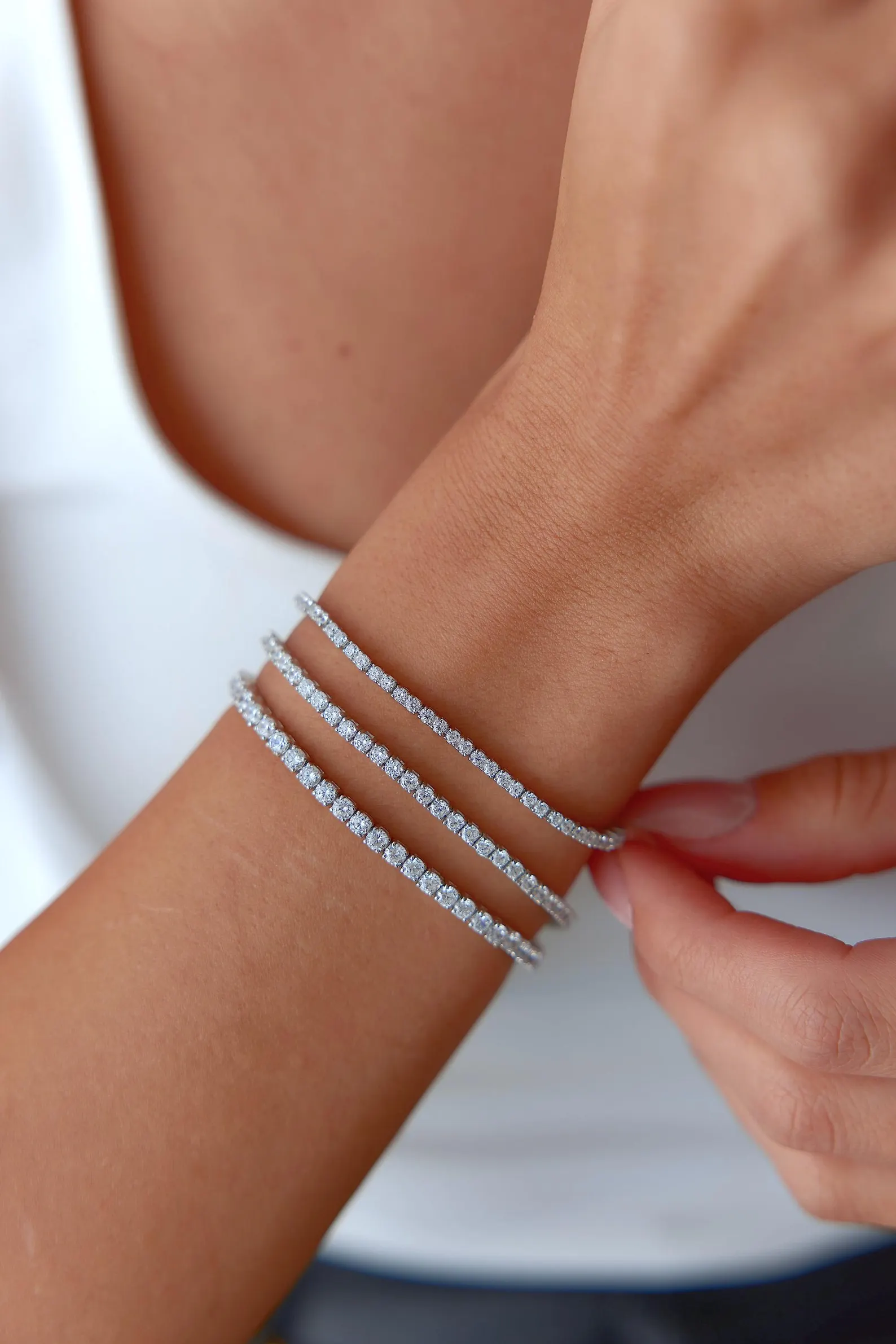2mm Tennis Bracelet - Image 3