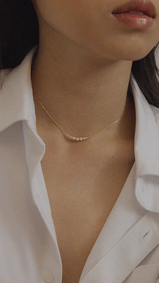 Nine Moons Zircon Necklace - Image 4