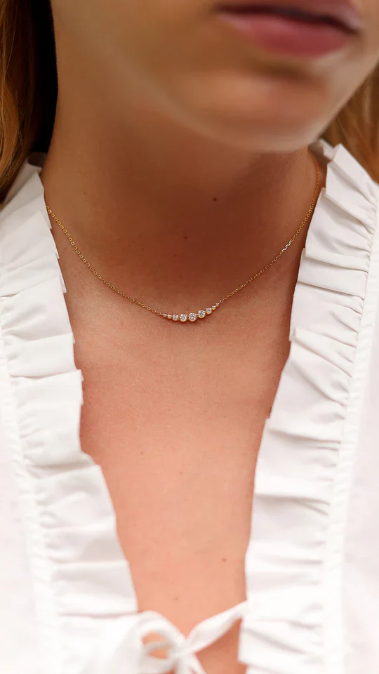 Nine Moons Zircon Necklace - Image 7