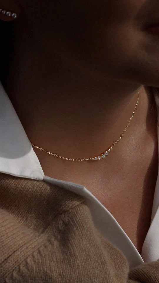 Nine Moons Zircon Necklace - Image 8