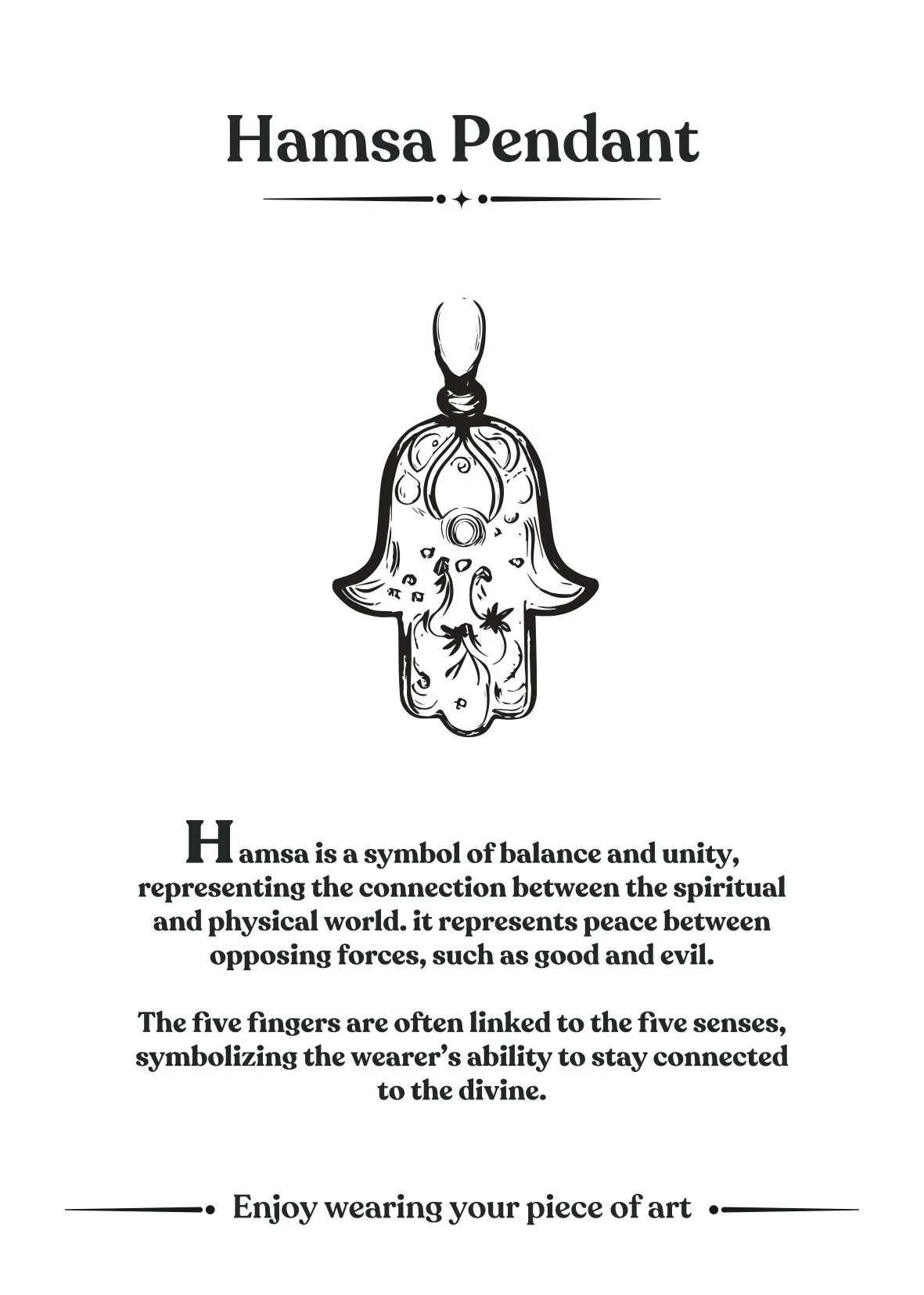 Hamsa Pendant - Image 4