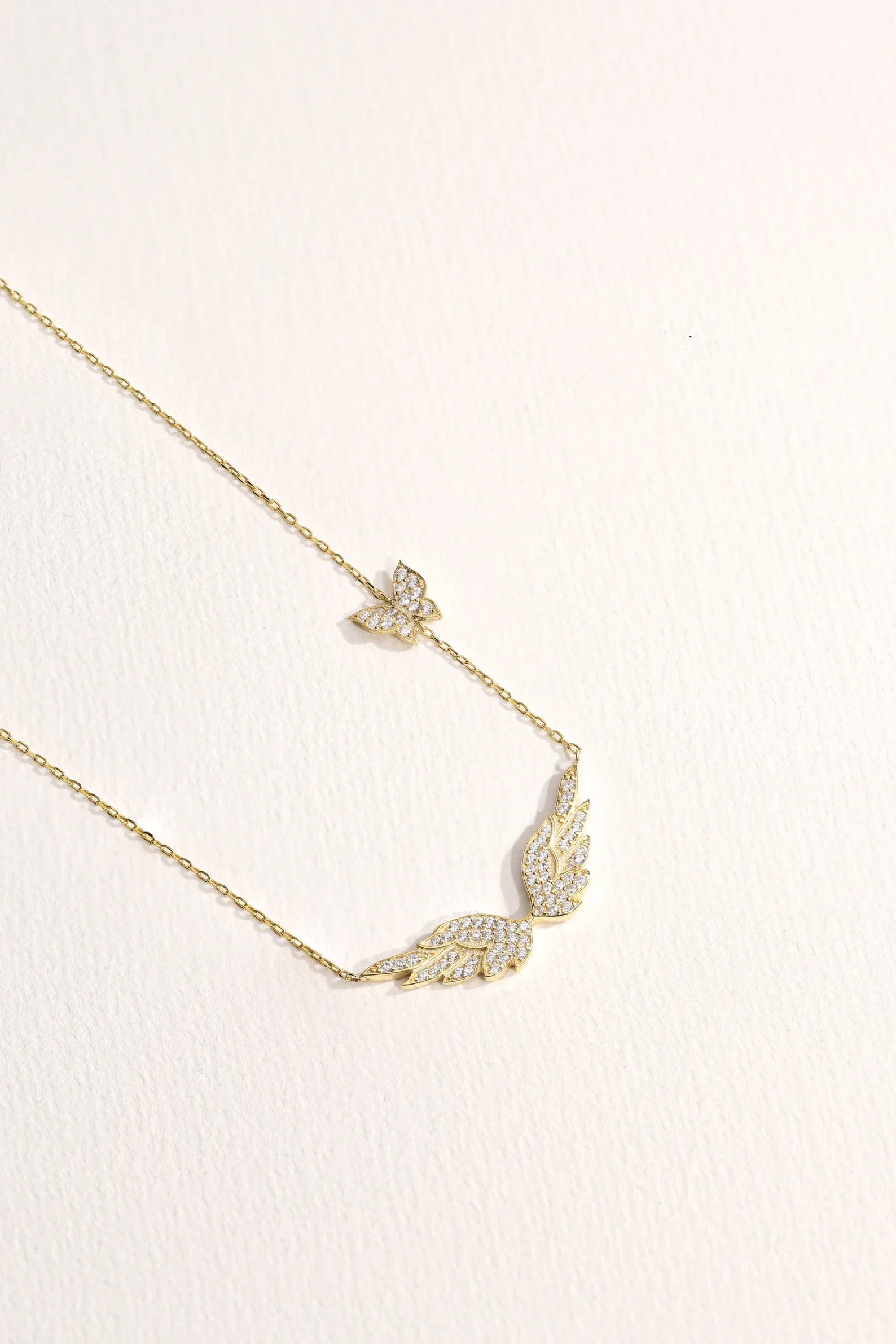 Angel Wing Butterfly Necklace - Image 7