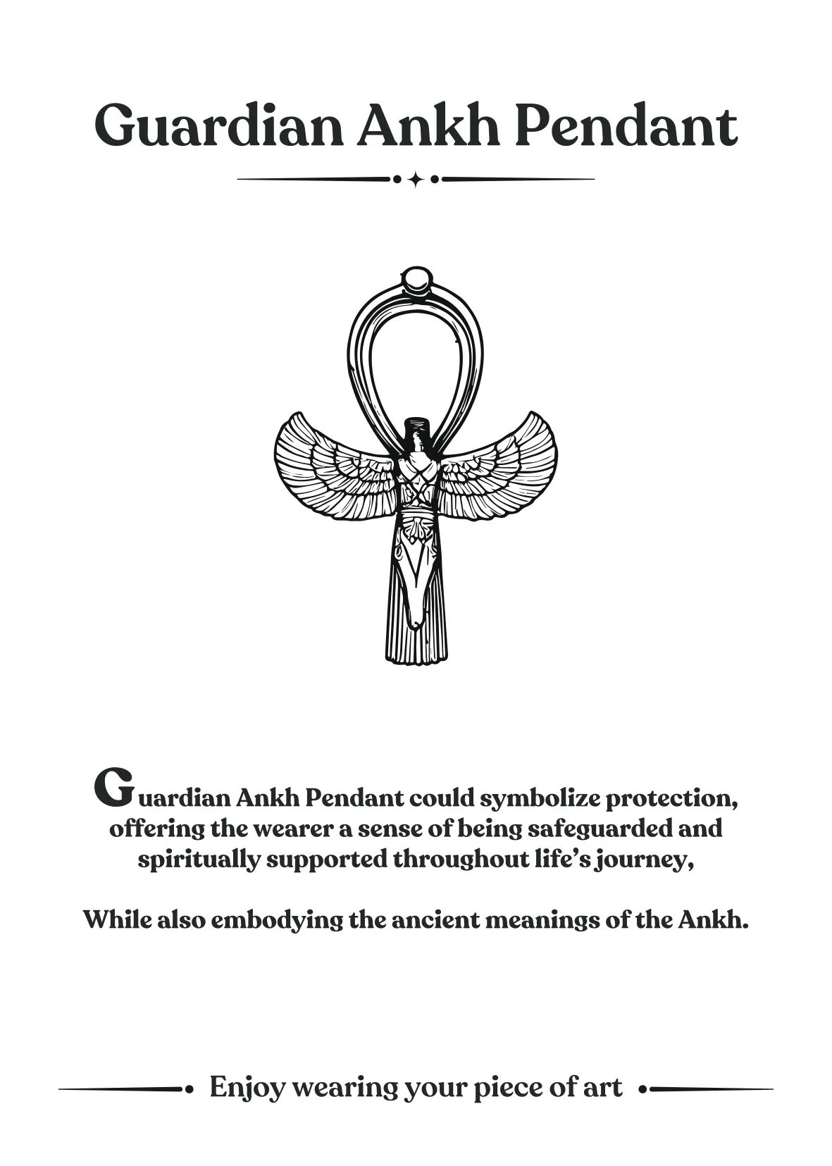 Guardian Ankh Pendant - Image 5