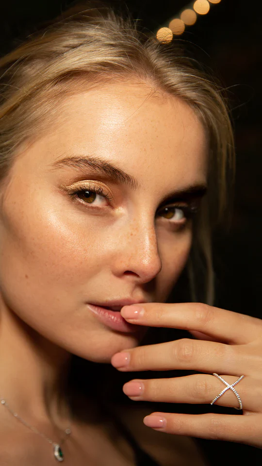 Anna Bavlova Zircon Gold Plated Ring - Image 3