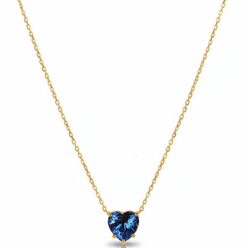 Adore You Aquamarine Necklace - Image 3