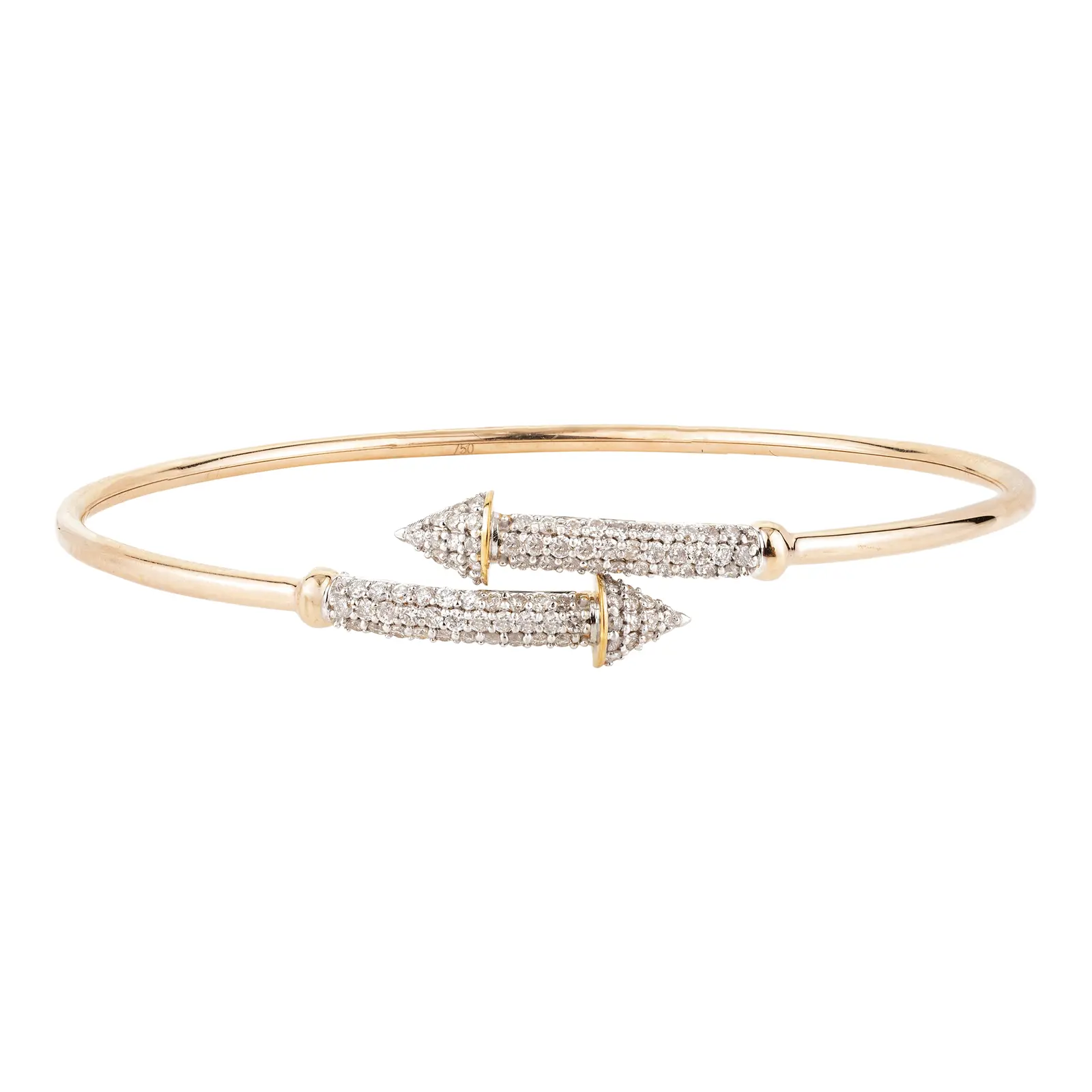 Arrow Spark Twisted Bangle - Image 4