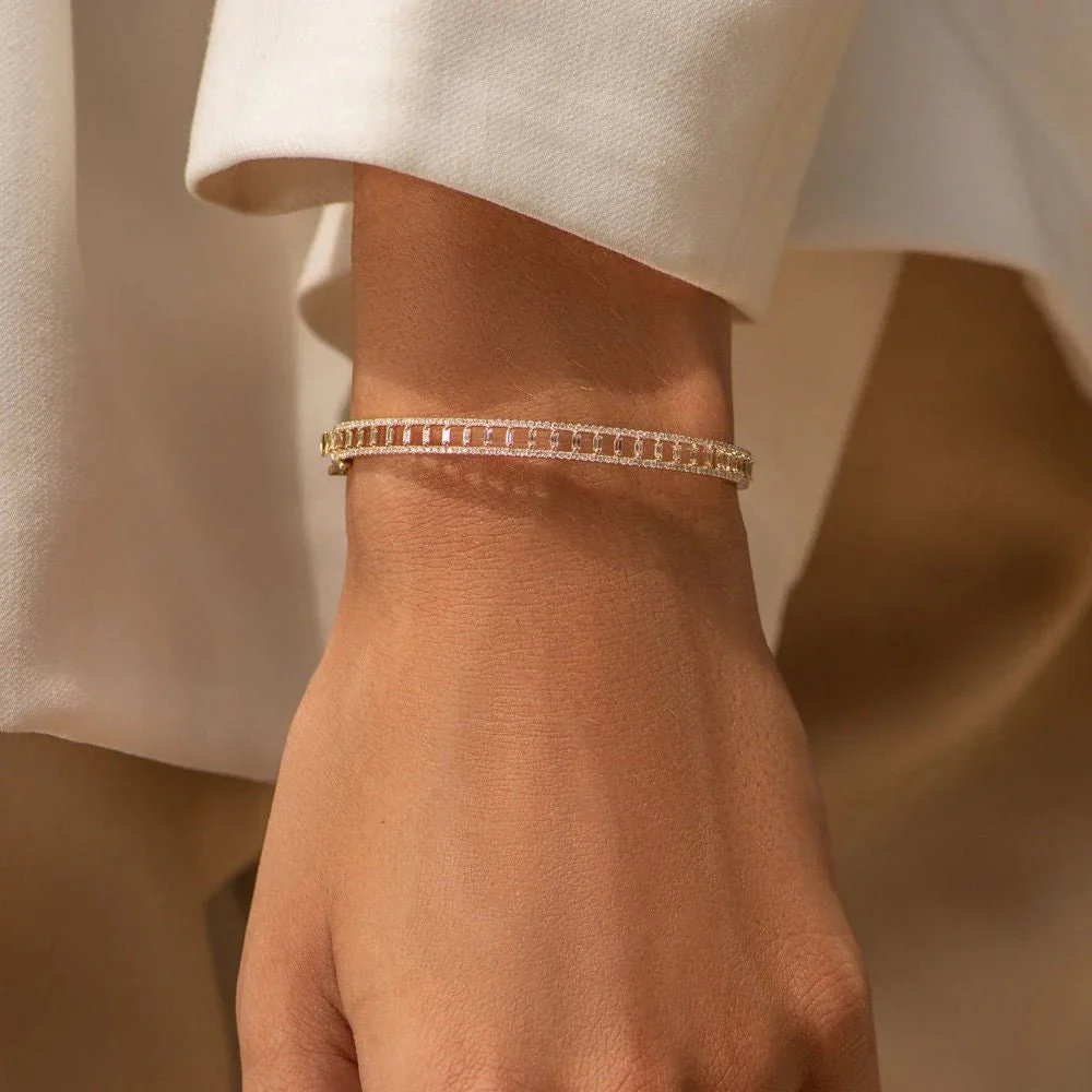 Athens Mix Stones Bangle - Image 3