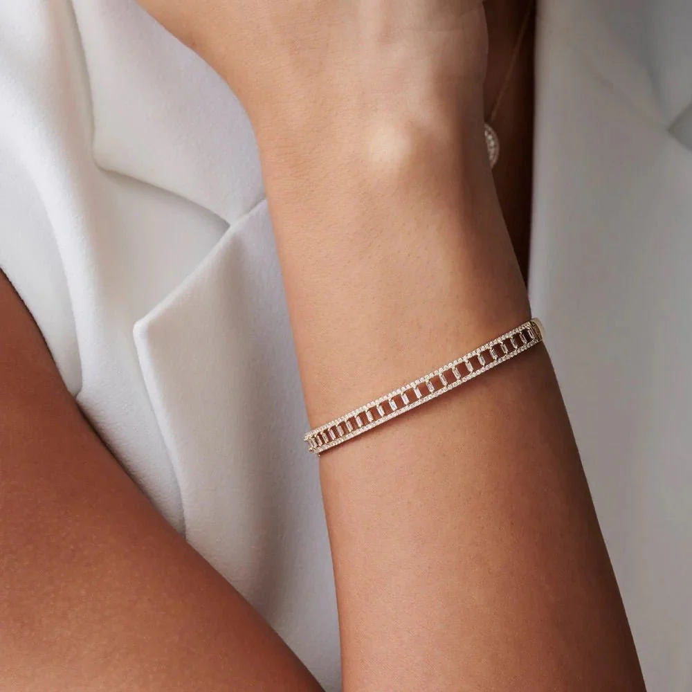 Athens Mix Stones Bangle - Image 4