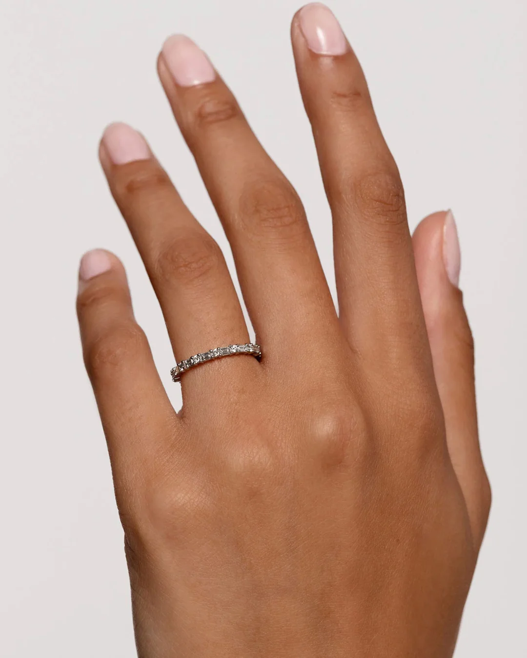 Baguette Glow Eternity Ring - Image 2