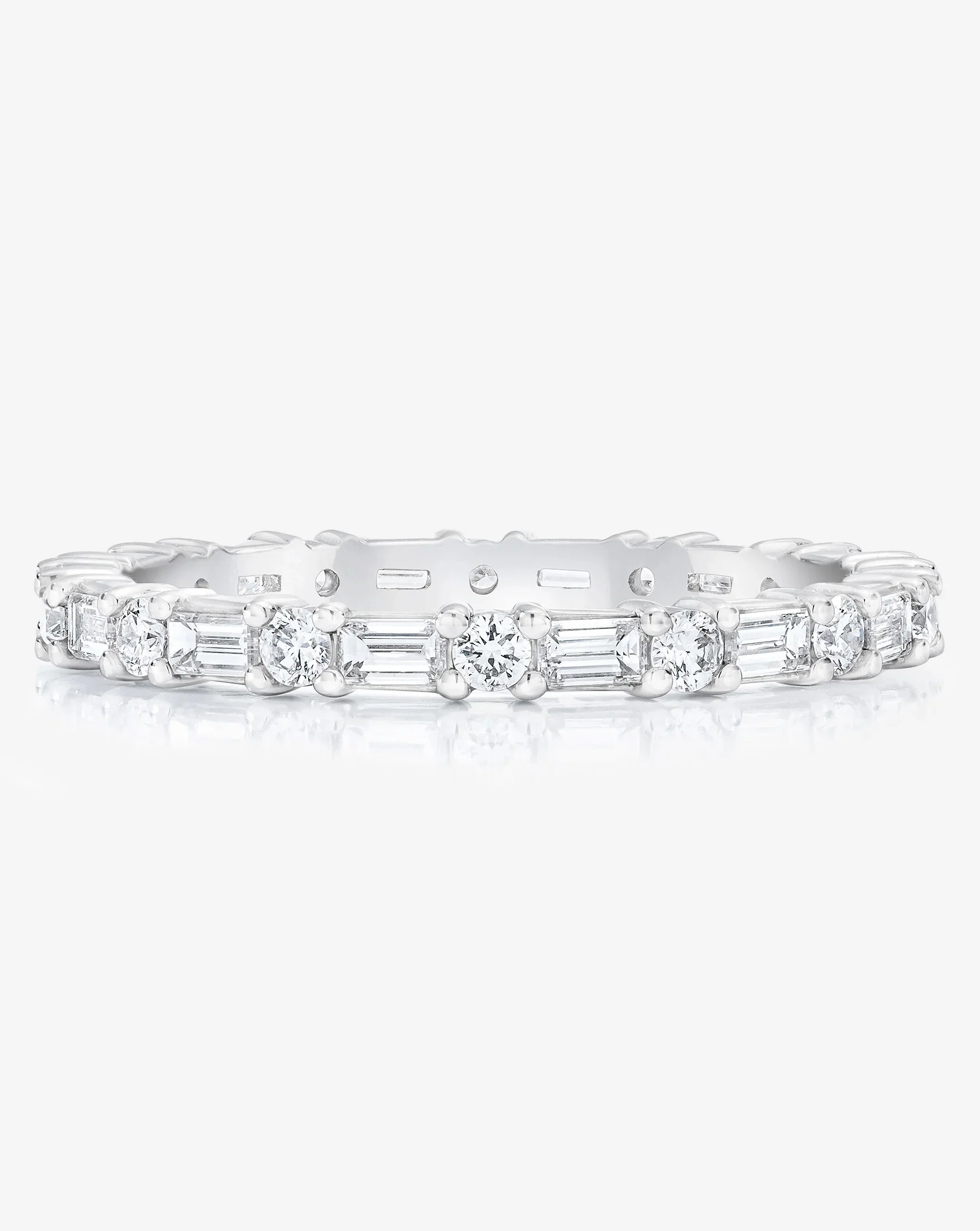 Baguette Glow Eternity Ring - Image 5