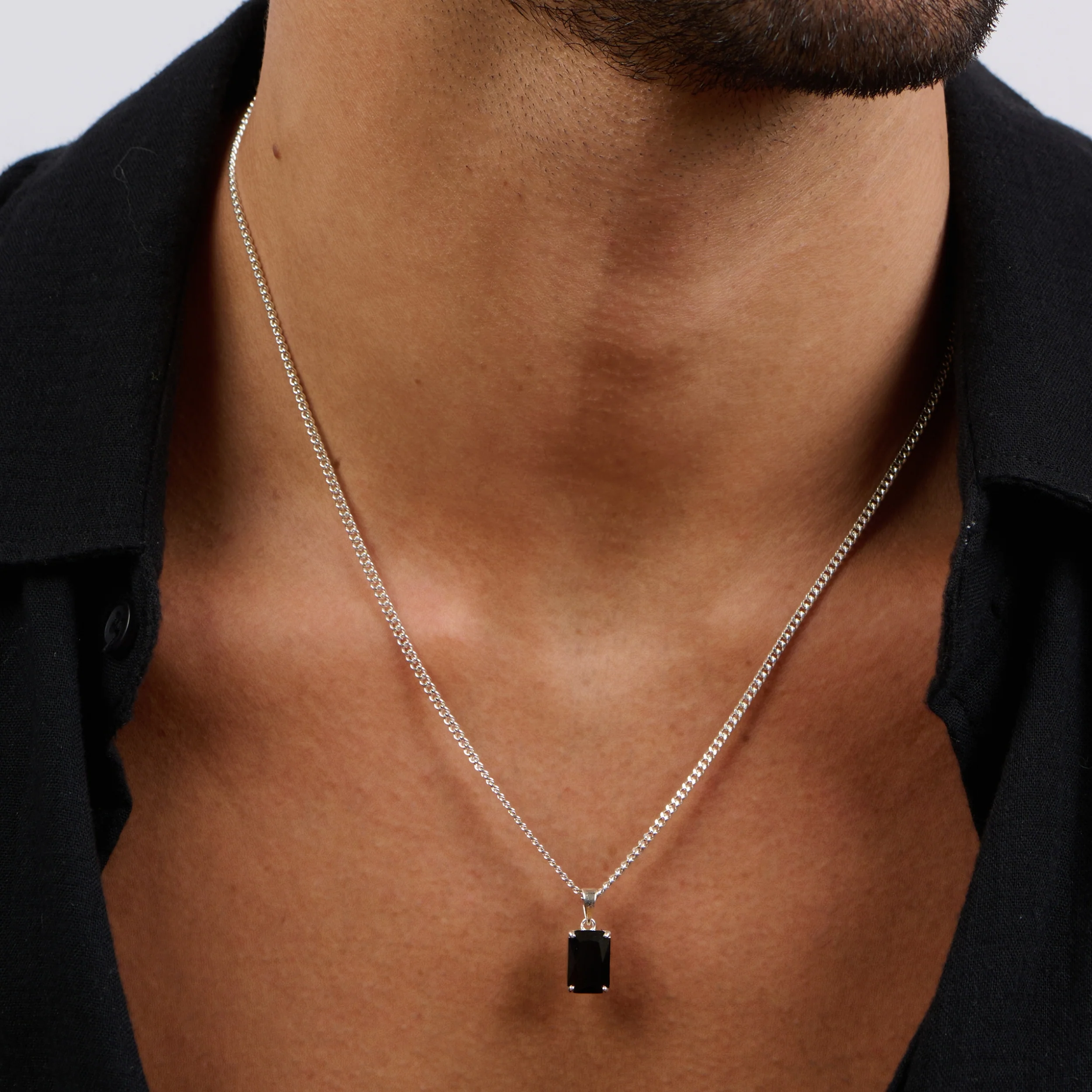 Black Onyx Men's Pendant - Image 4