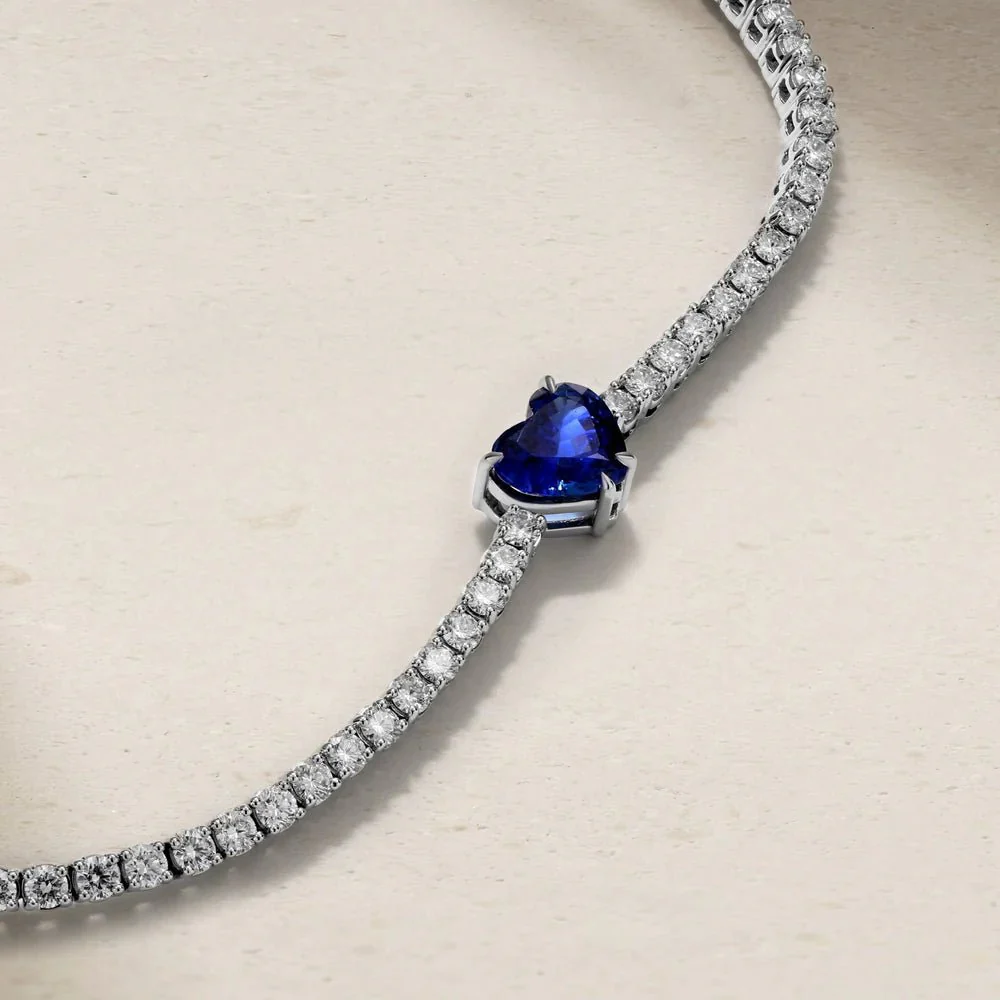 Beloved Heart Tennis Bracelet - Image 3
