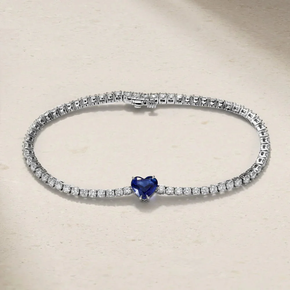 Beloved Heart Tennis Bracelet - Image 5