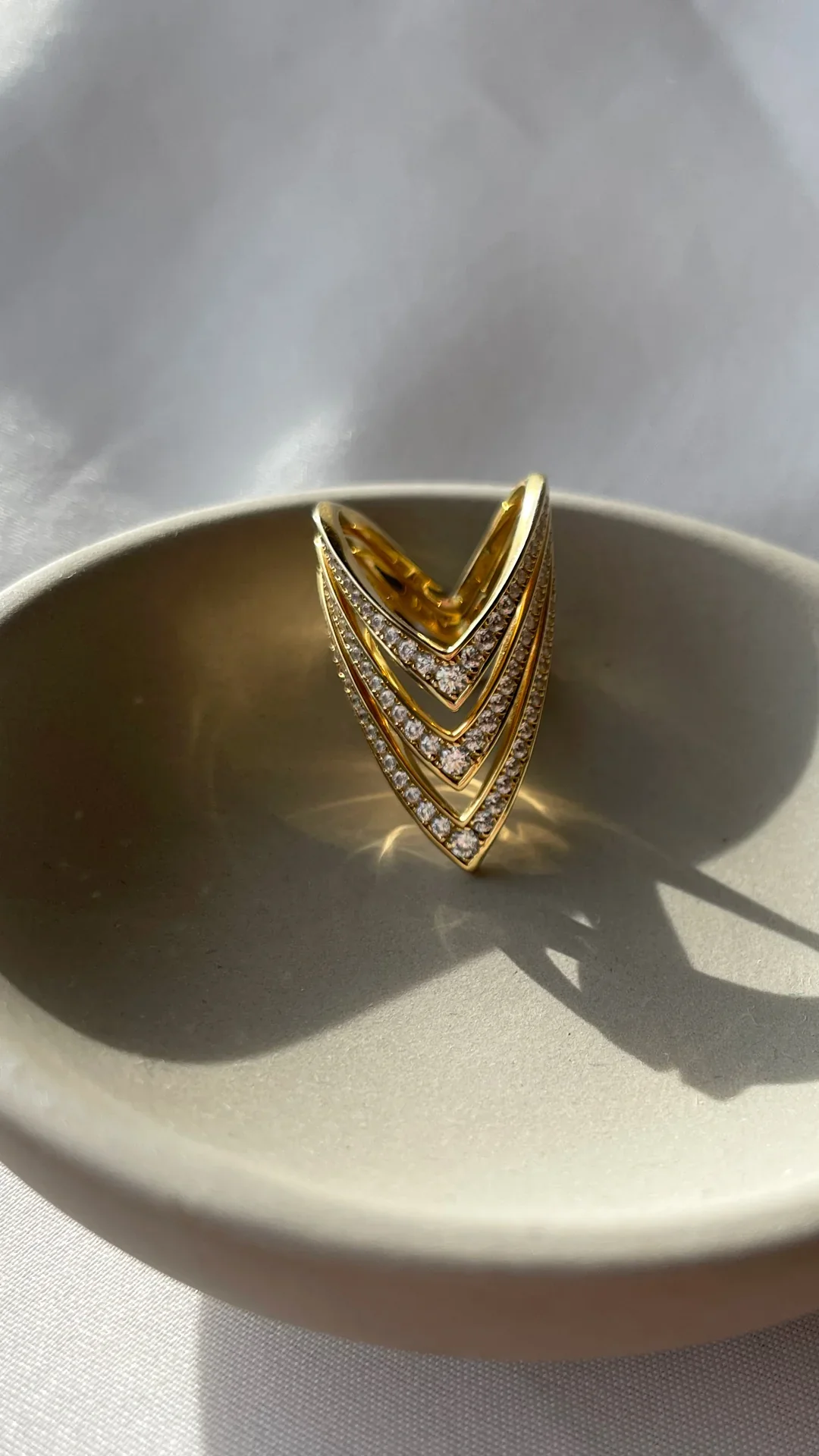 Boss Energy White Zircon Ring - Image 3