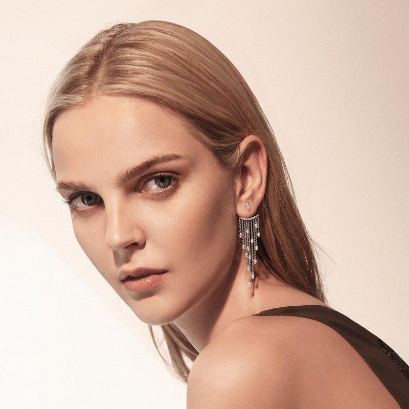 Chandelier Silver Ear Jacket - Image 3