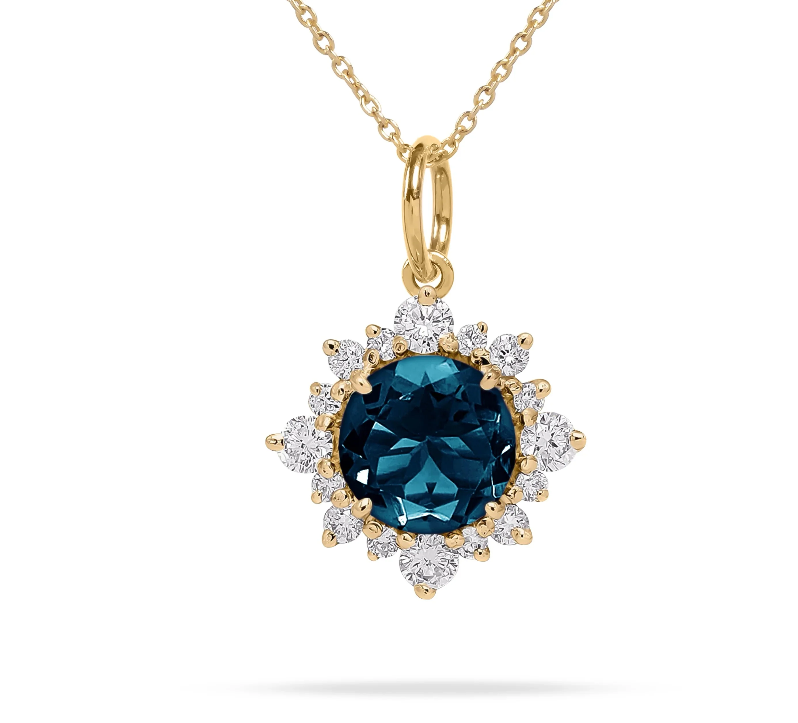 Charlotte London Blue Topaz Necklace - Image 3