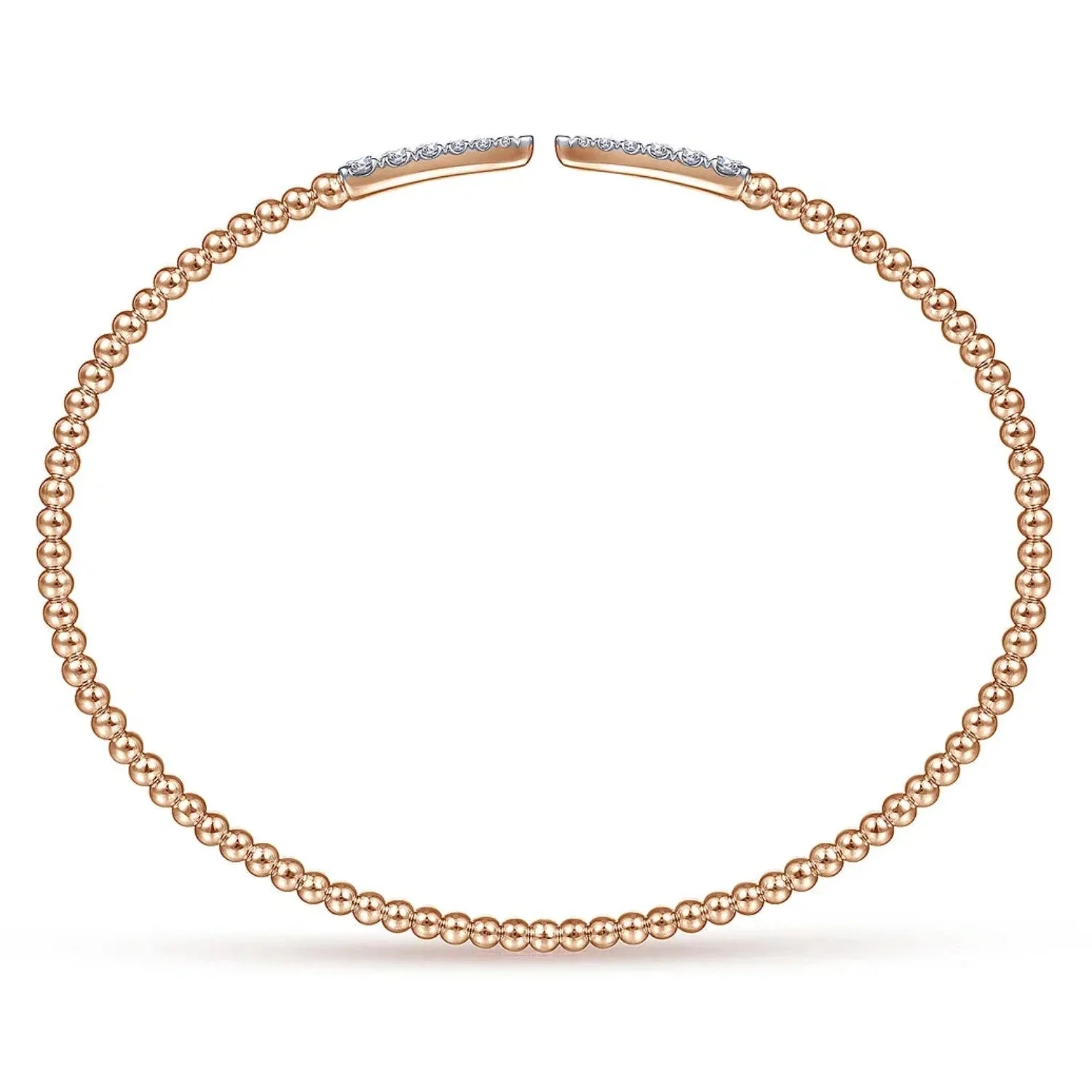 Charmed Arrow Beaded Zircon Bangle - Image 5