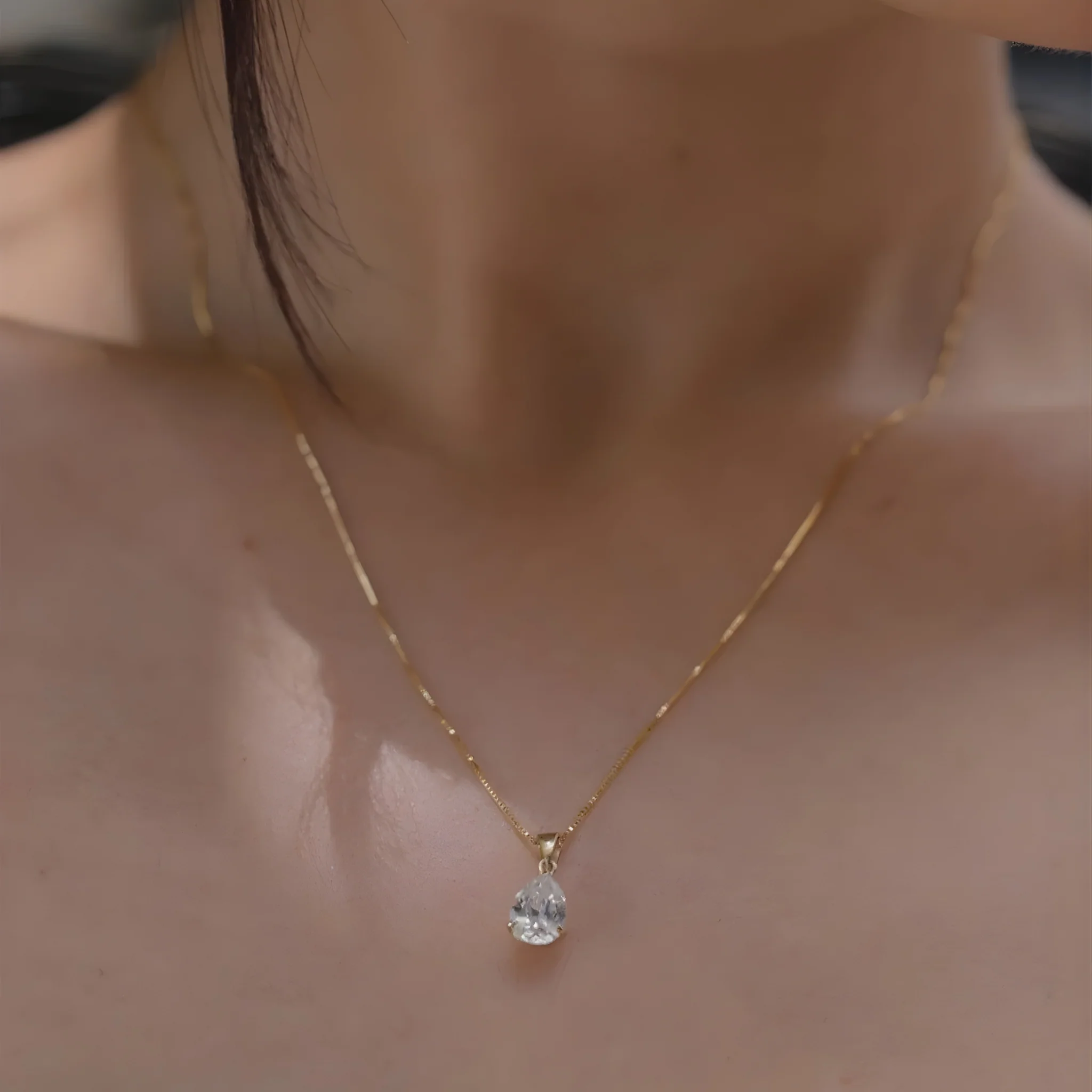 Chic Charm Gold Plated Necklace - Image 3