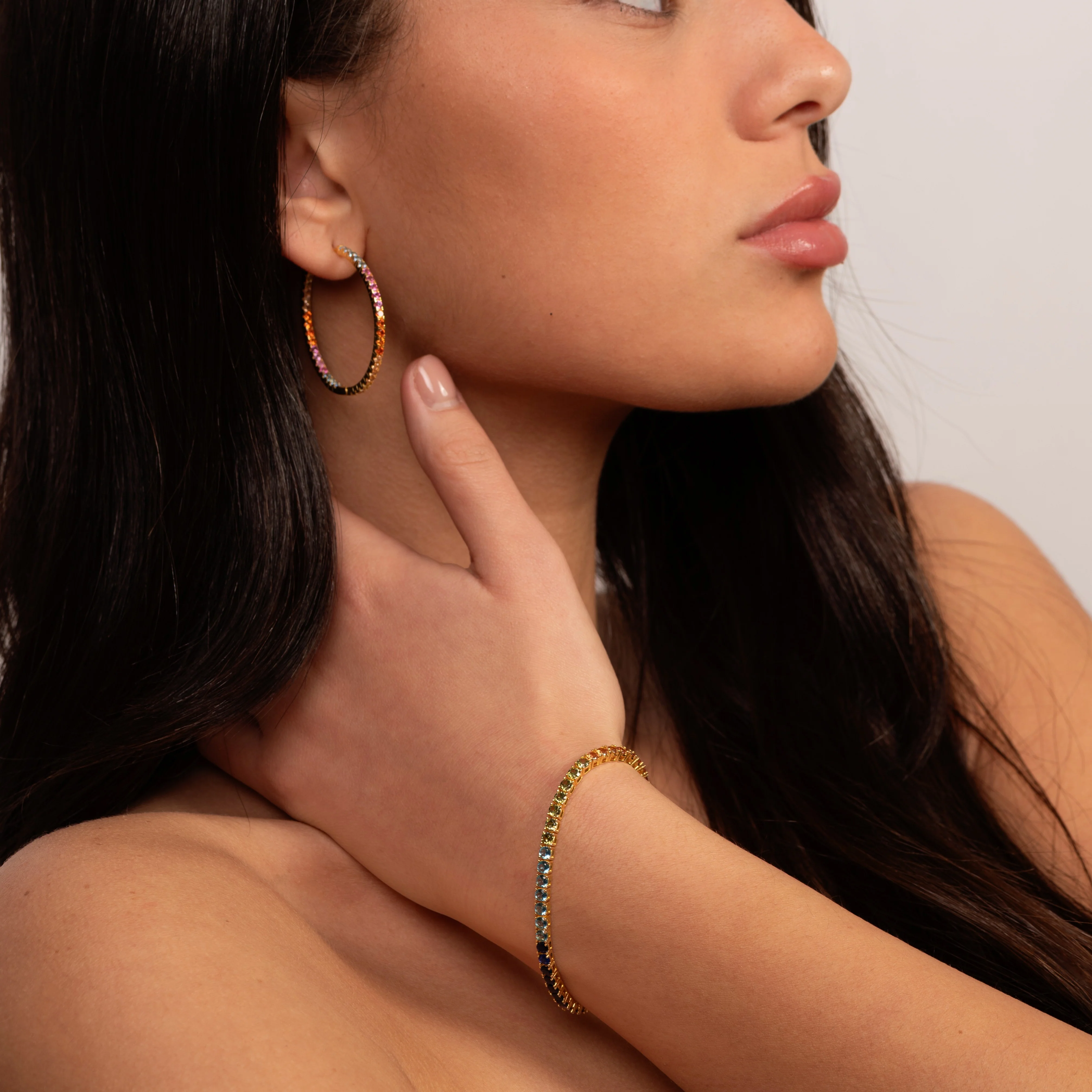 Rainbow Earring & Bracelet Set - Image 2