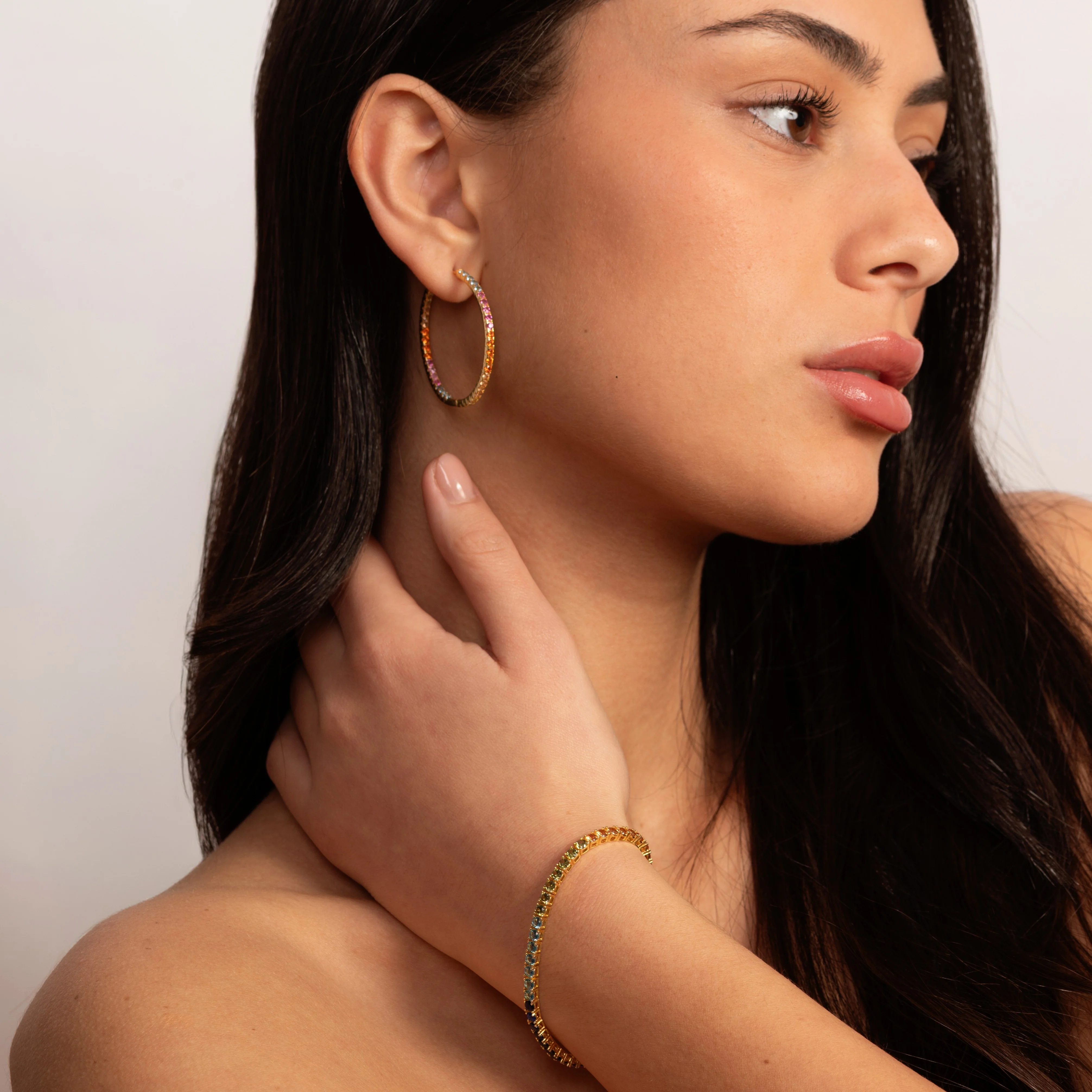 Rainbow Earring & Bracelet Set - Image 3