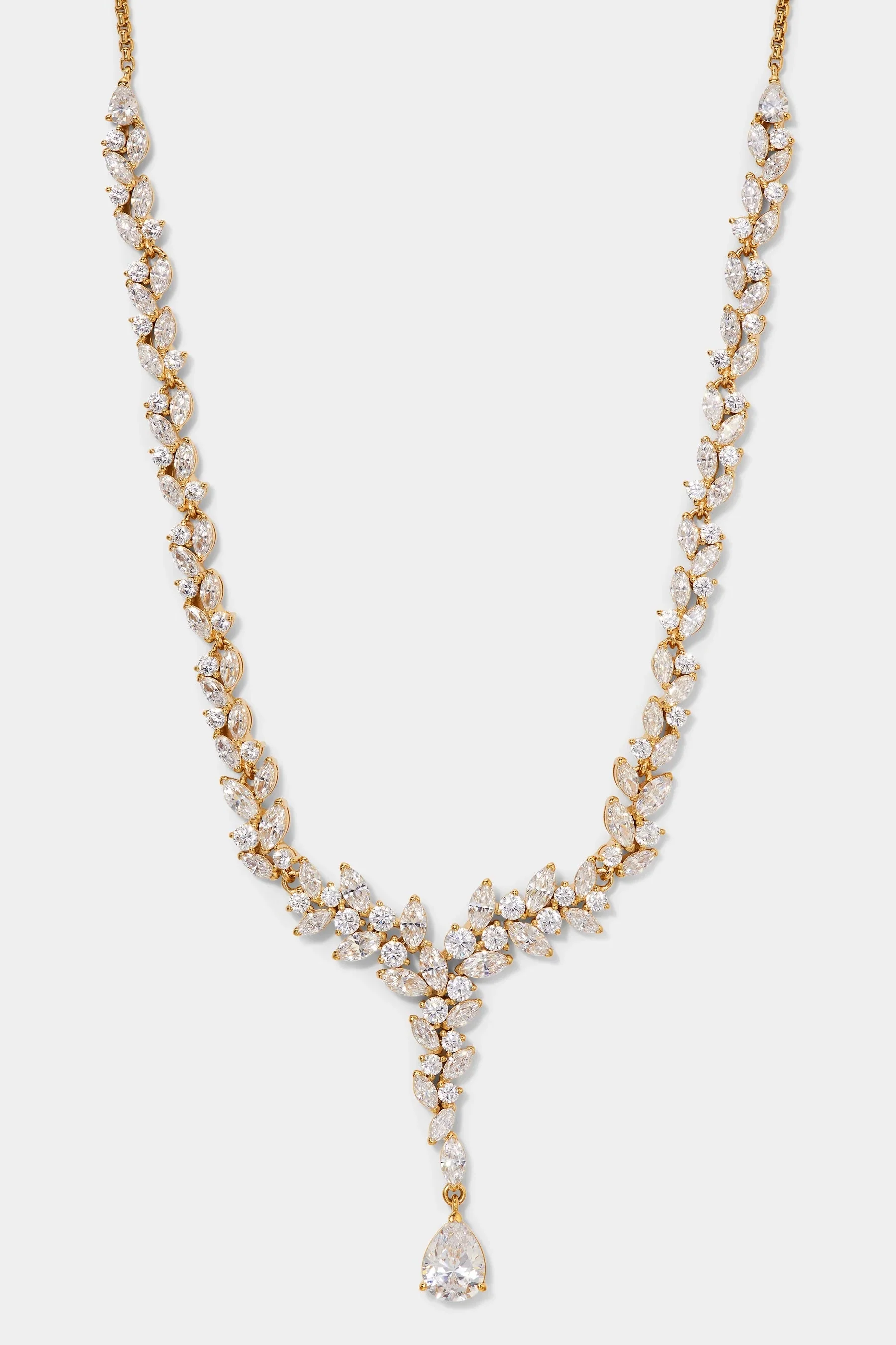 Radiant Cluster Y Necklace - Image 3