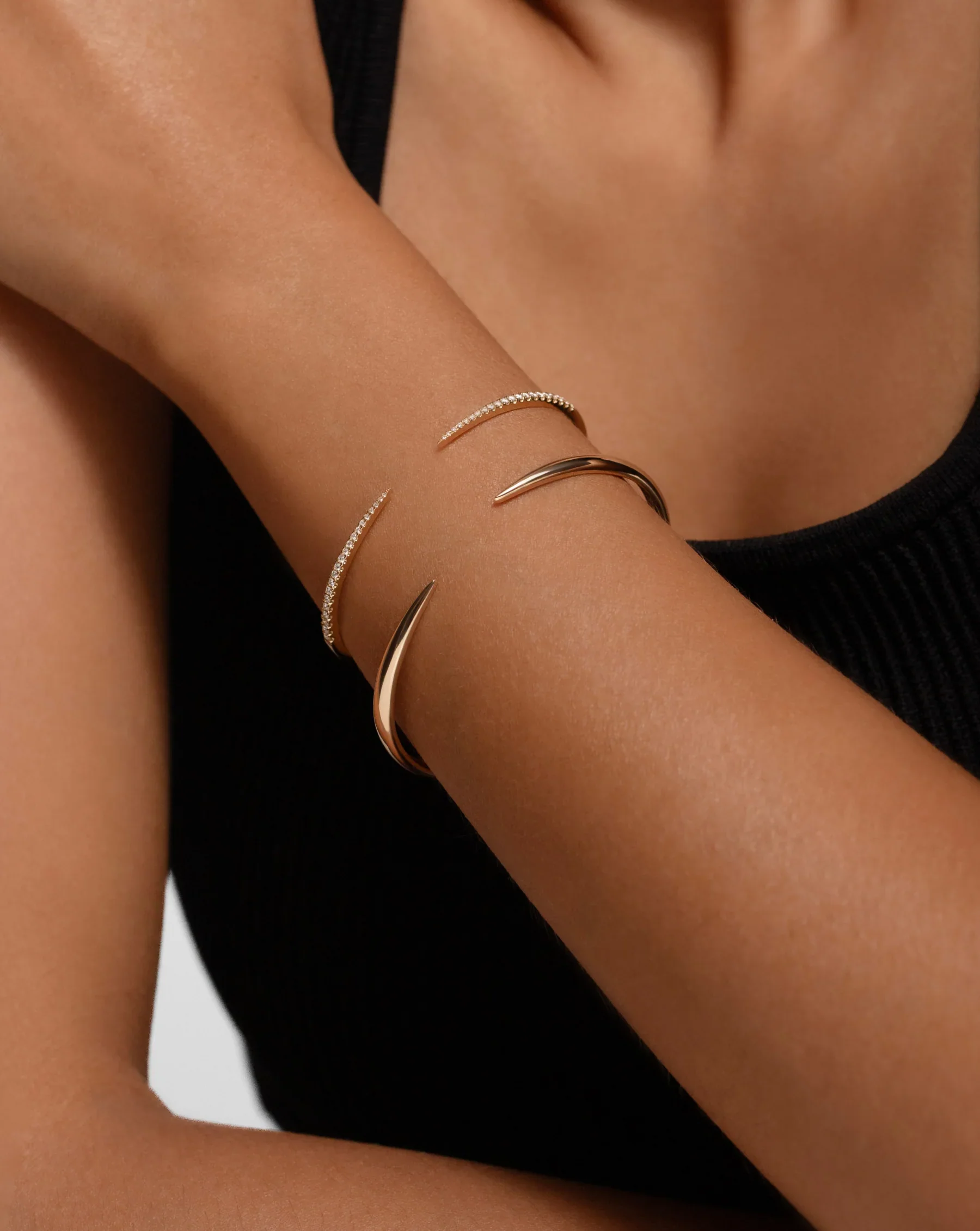 Dainty Glow Open Cuff - Image 2
