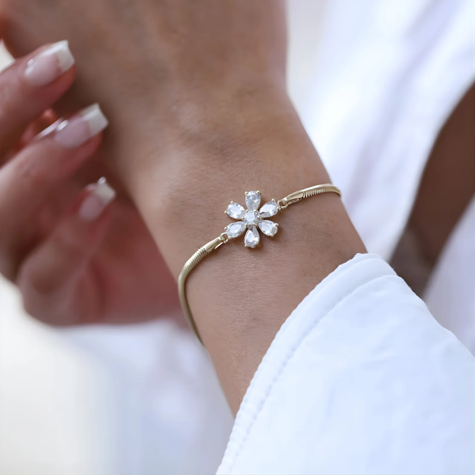 Bloom Snake Bracelet - Image 3