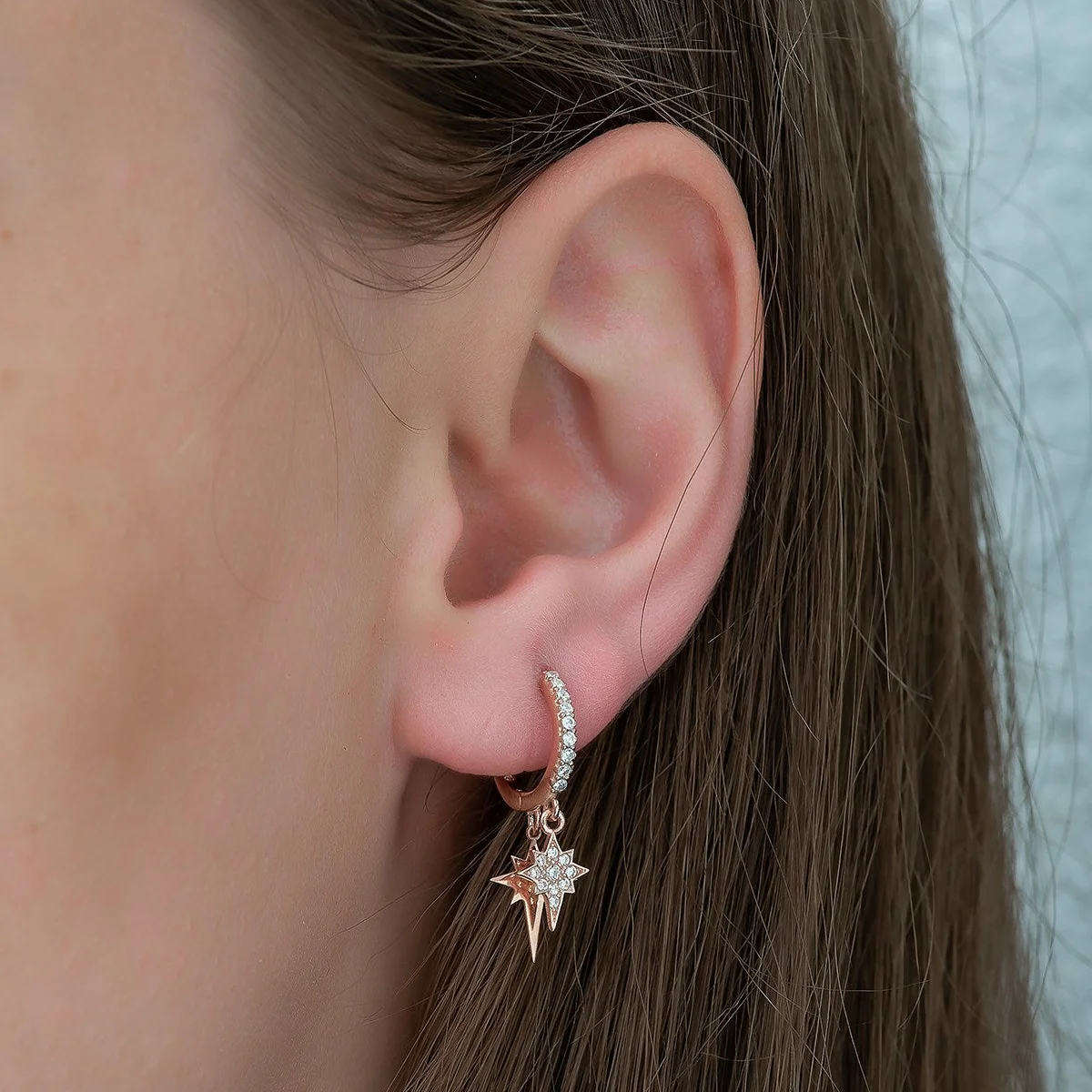 Pole Star Twins Earrings - Image 3