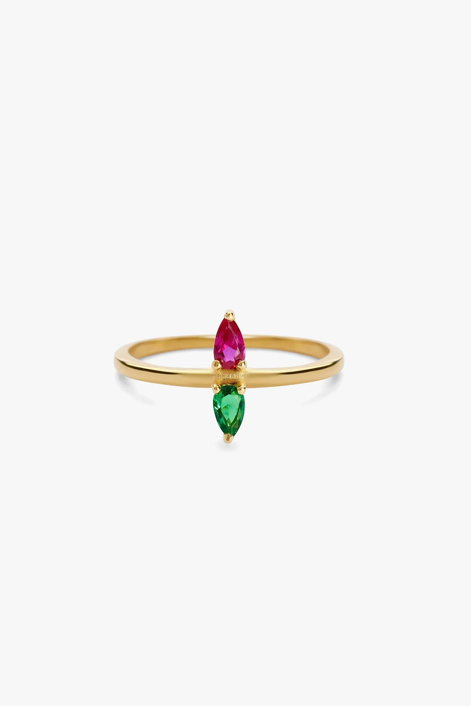 Double Birthstone Ring - Image 4