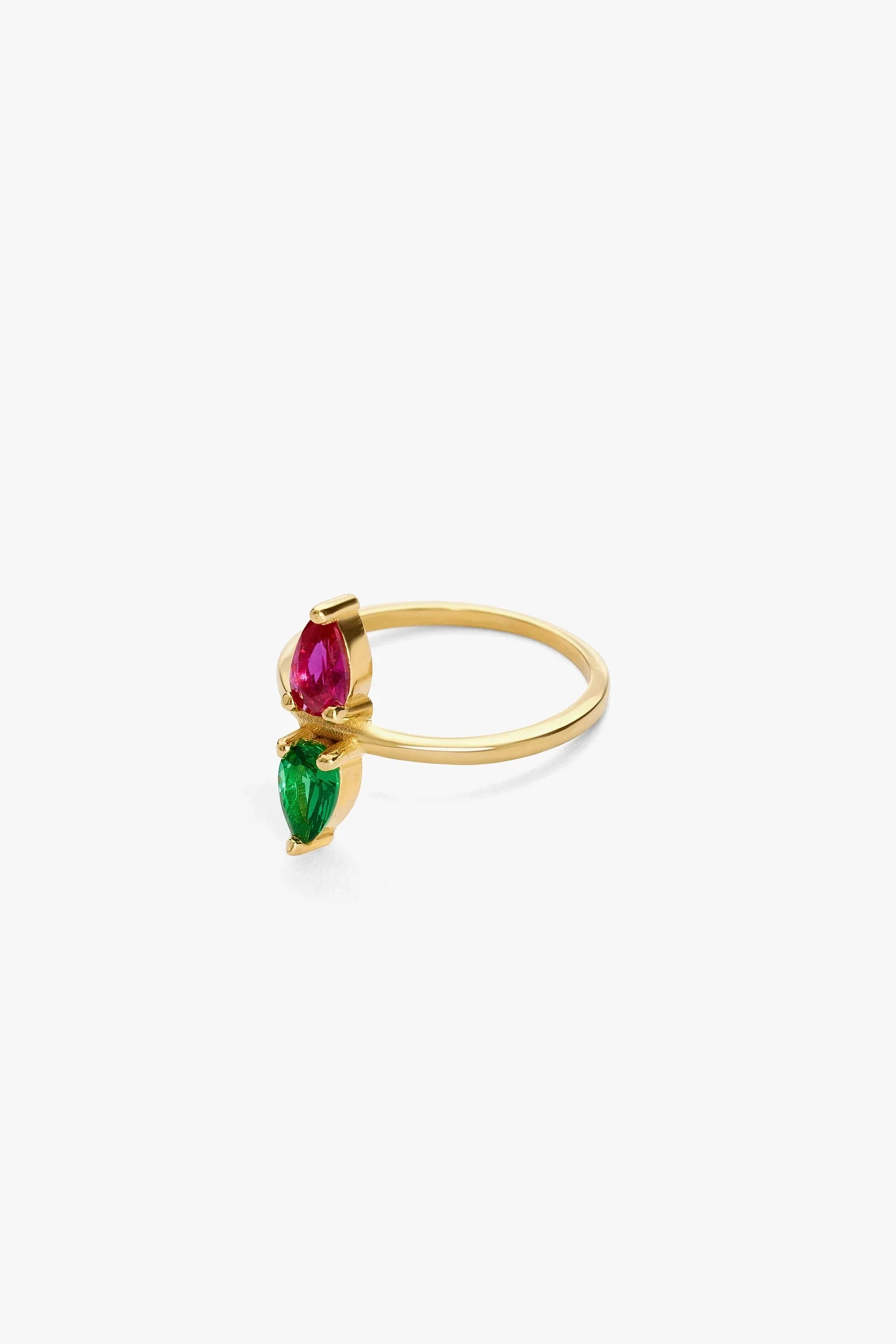 Double Birthstone Ring - Image 5