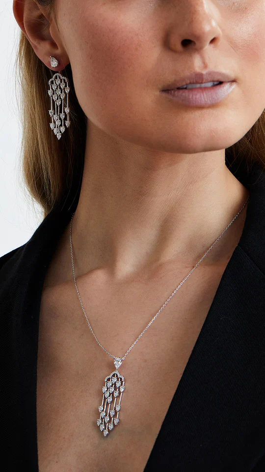 Flawless Queen Adjustable Zircon Necklace - Image 3