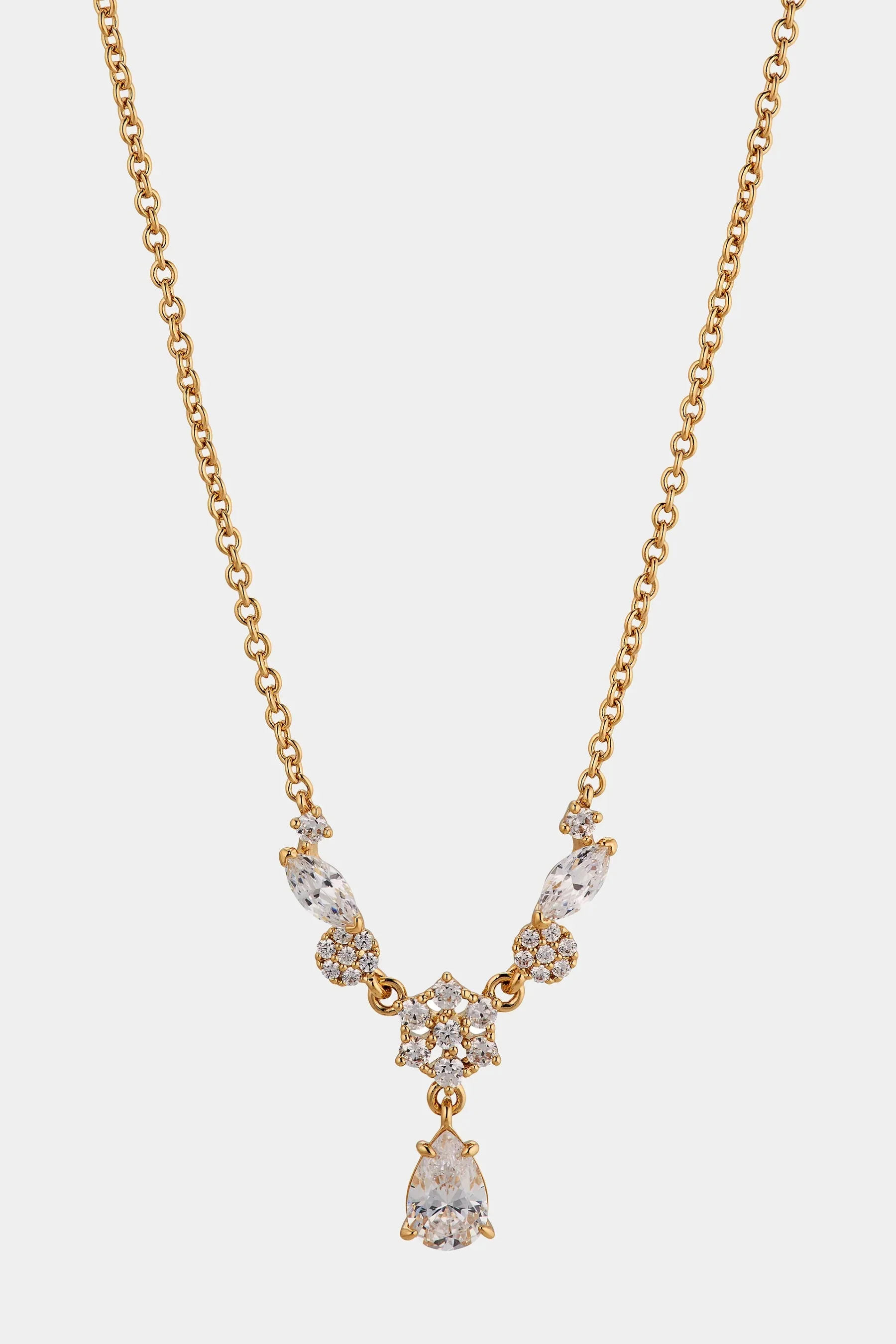 Liora Floral Frontal Necklace - Image 4