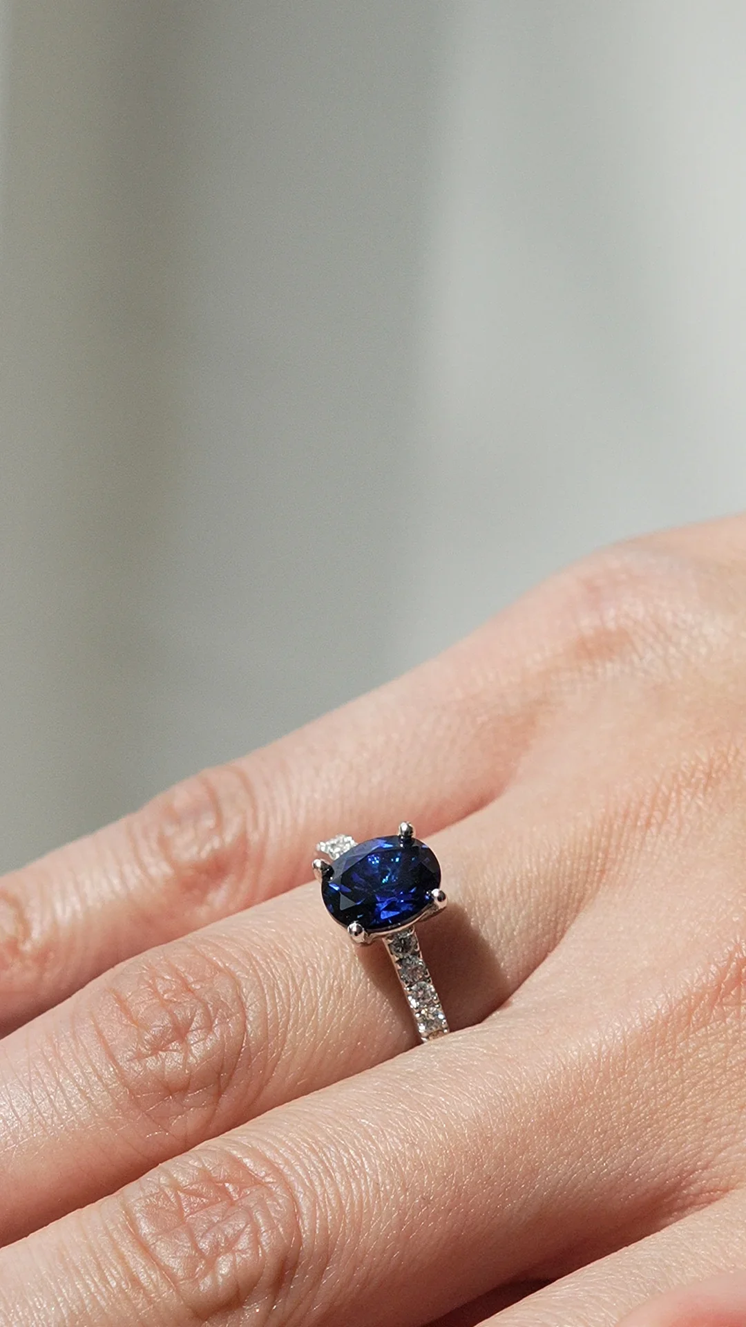 Forever Yours Sapphire Ring - Image 2