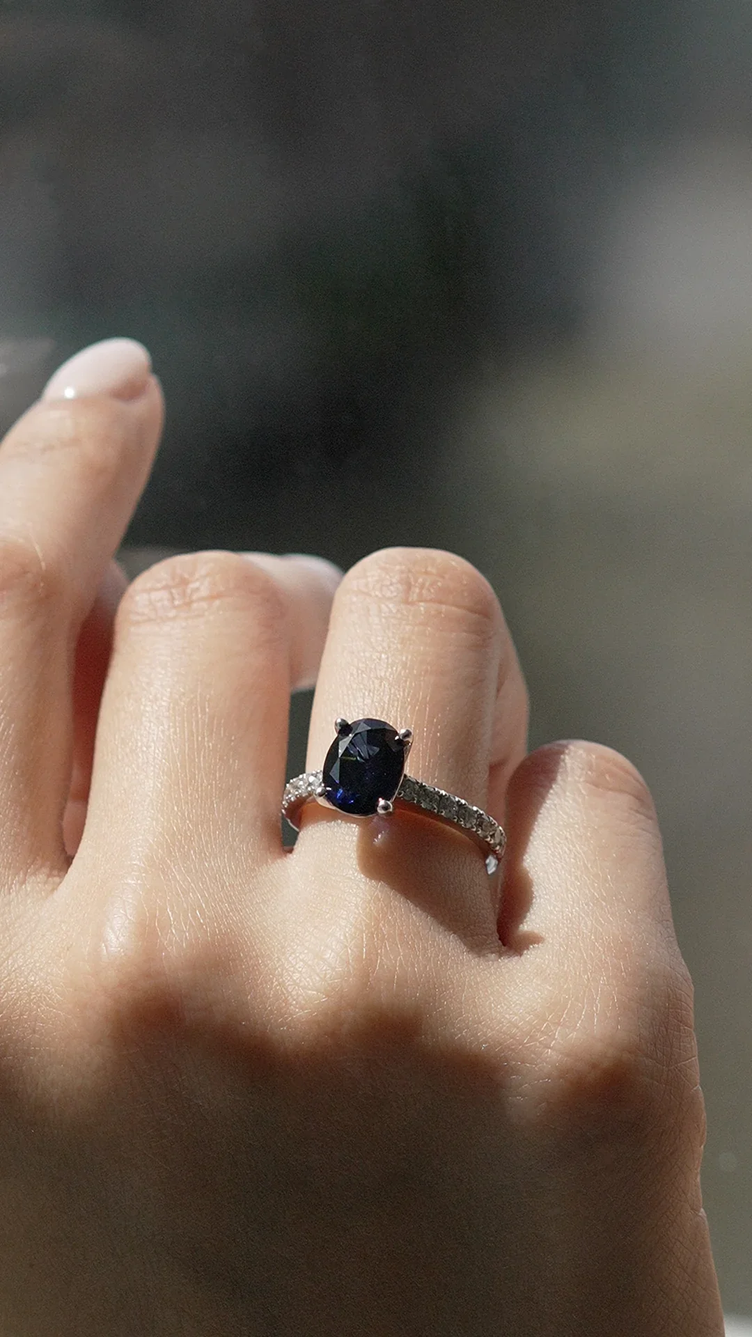 Forever Yours Sapphire Ring - Image 3