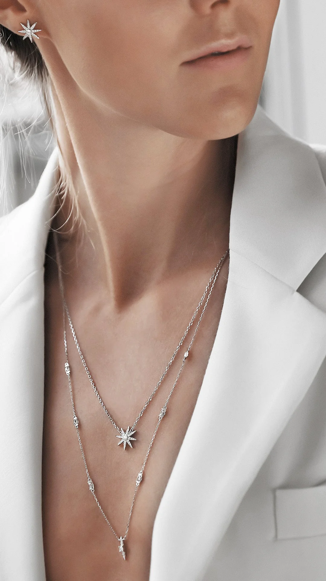 Light Of The Stars Necklace & Earrings Set - Image 3
