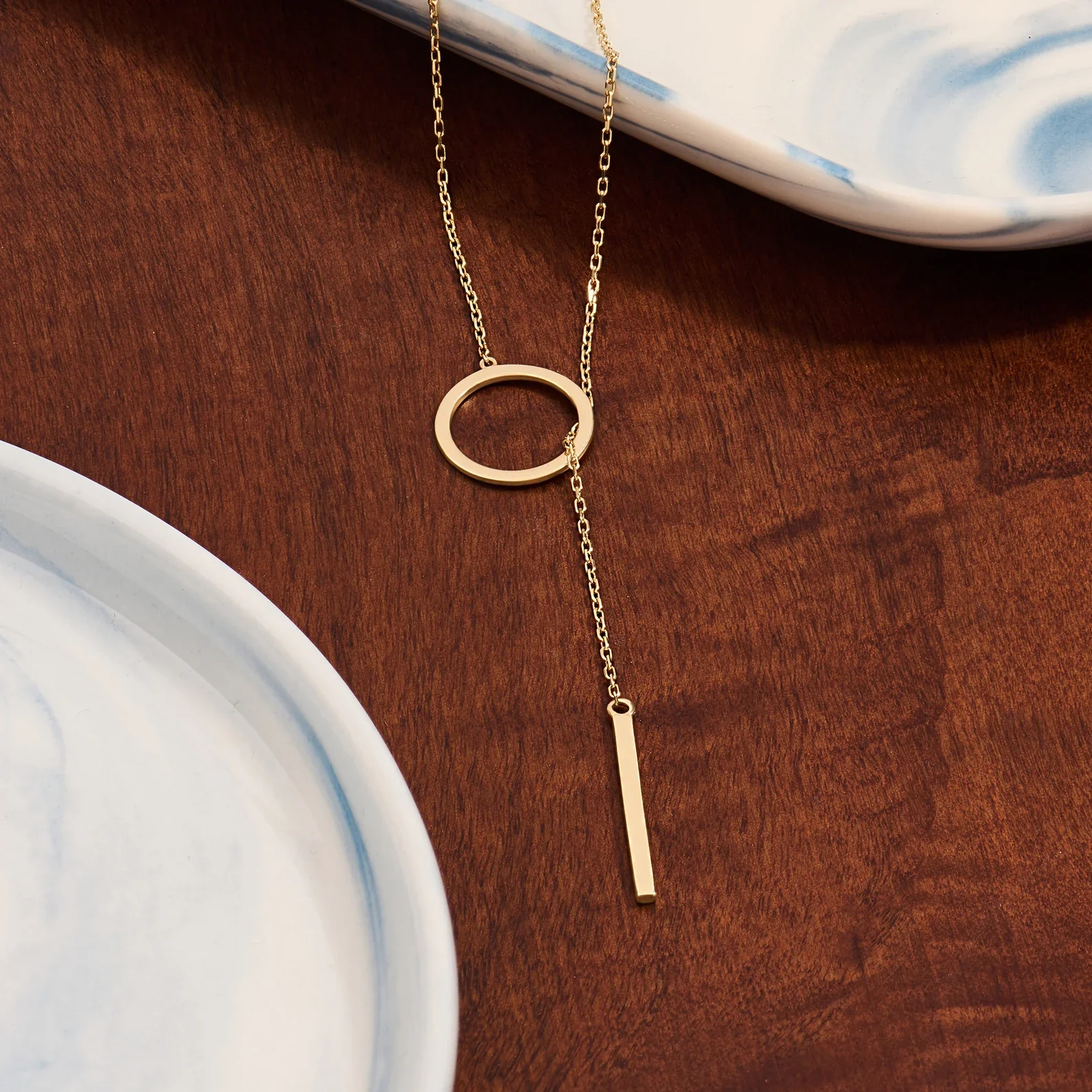 Glow Up Lariat Y Necklace - Image 3