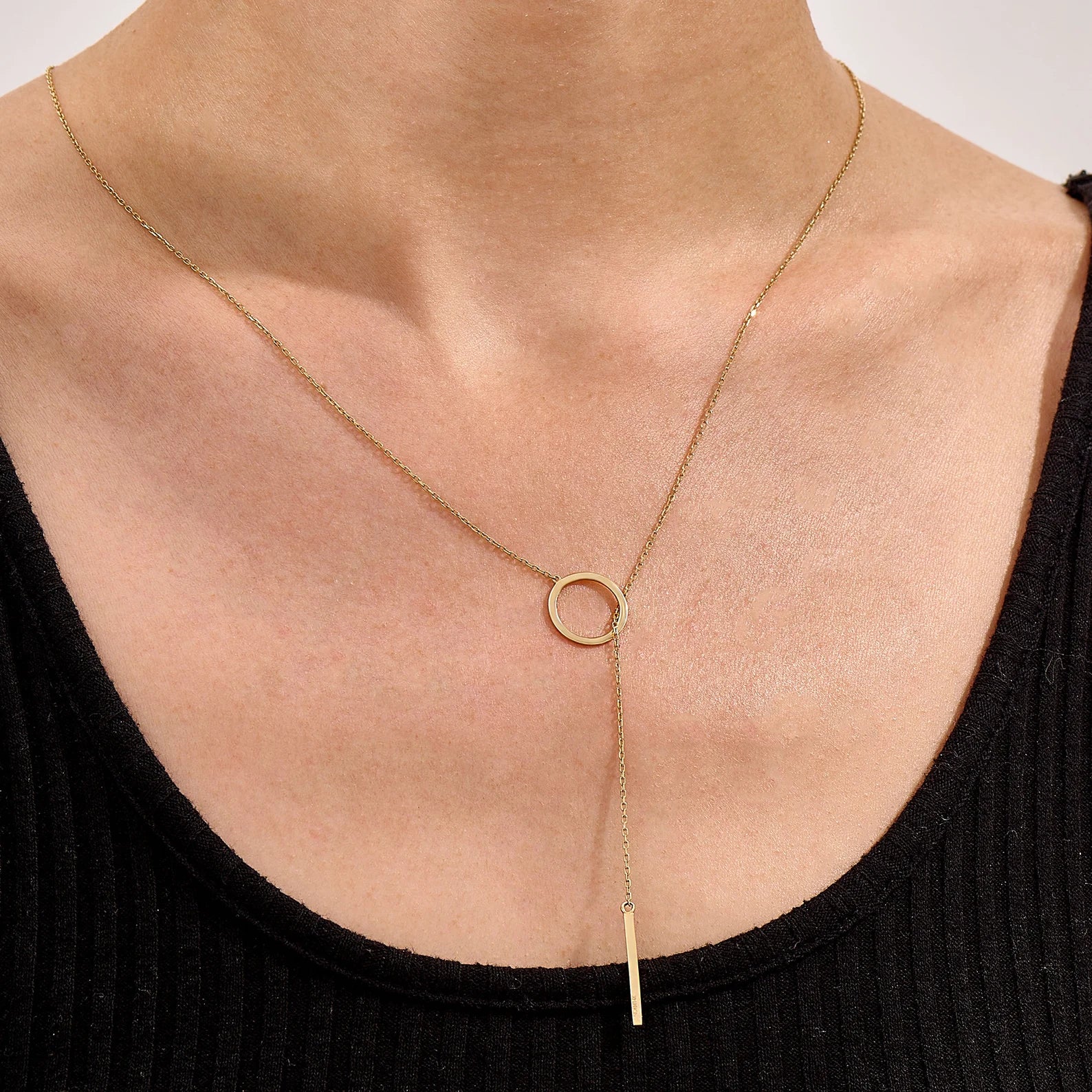 Glow Up Lariat Y Necklace - Image 4