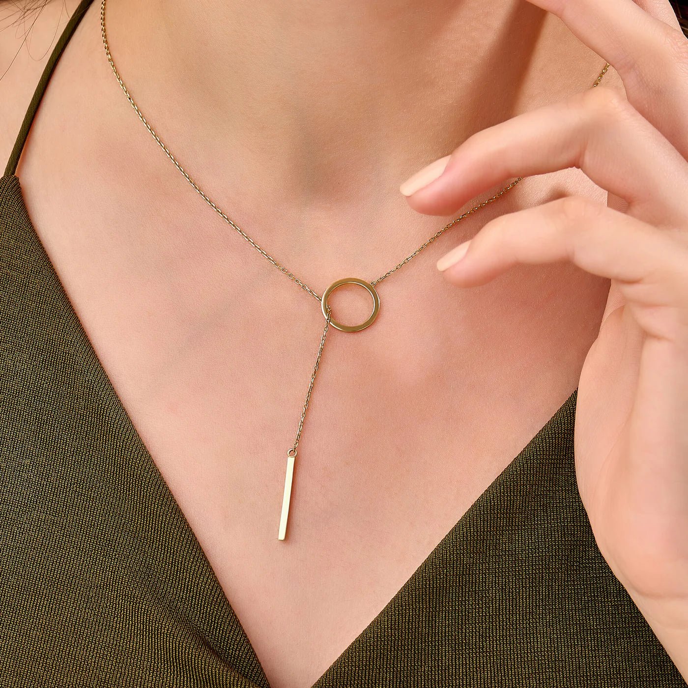 Glow Up Lariat Y Necklace - Image 5