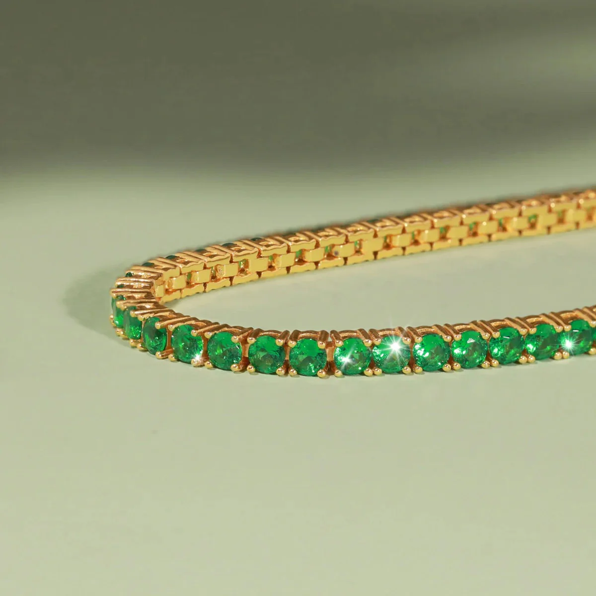 Emerald Tennis Bracelet - Image 5
