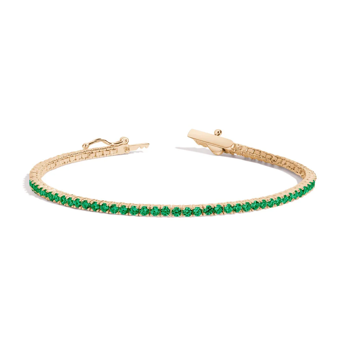Emerald Tennis Bracelet - Image 6