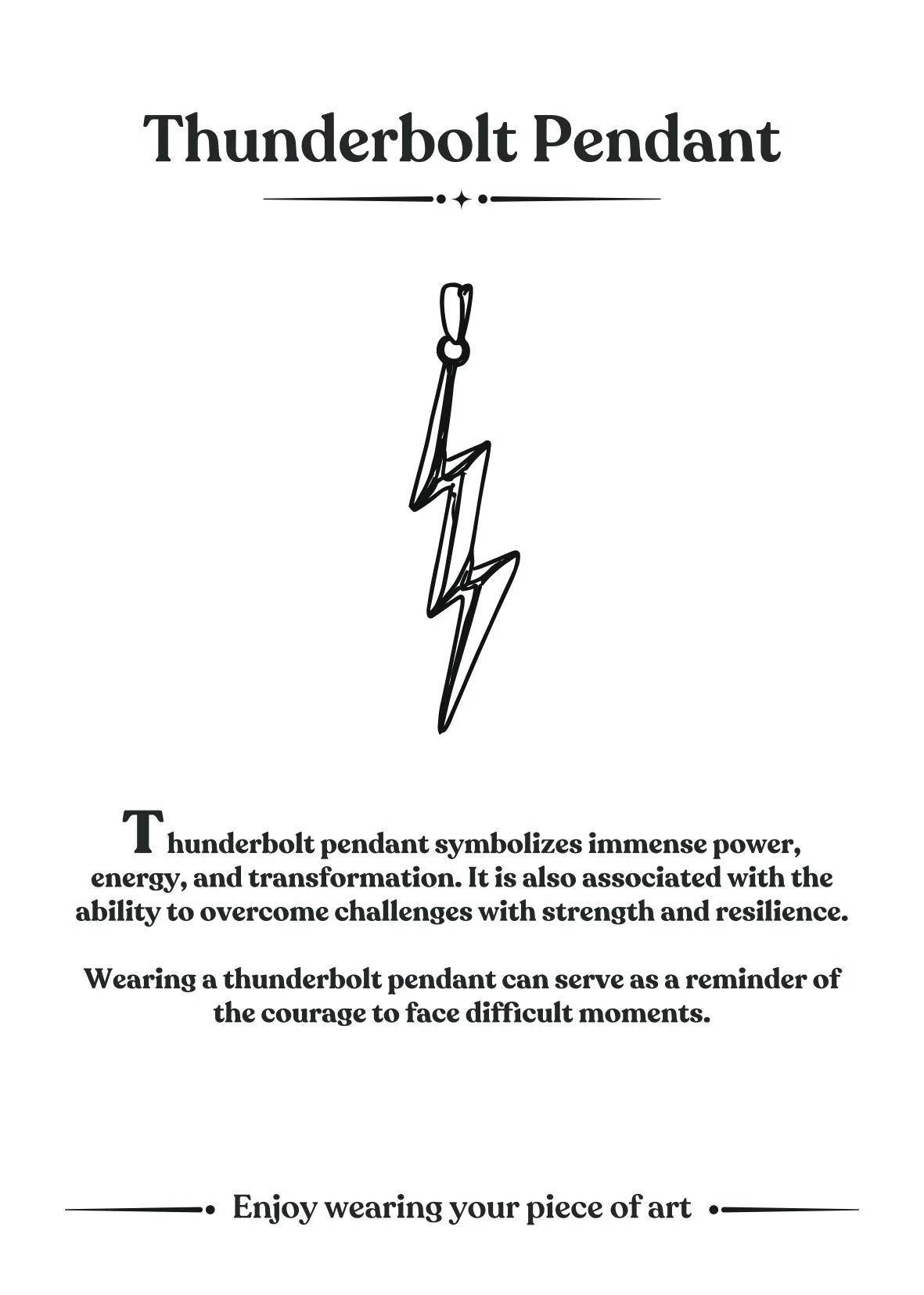 Thunderbolt Pendant - Image 4