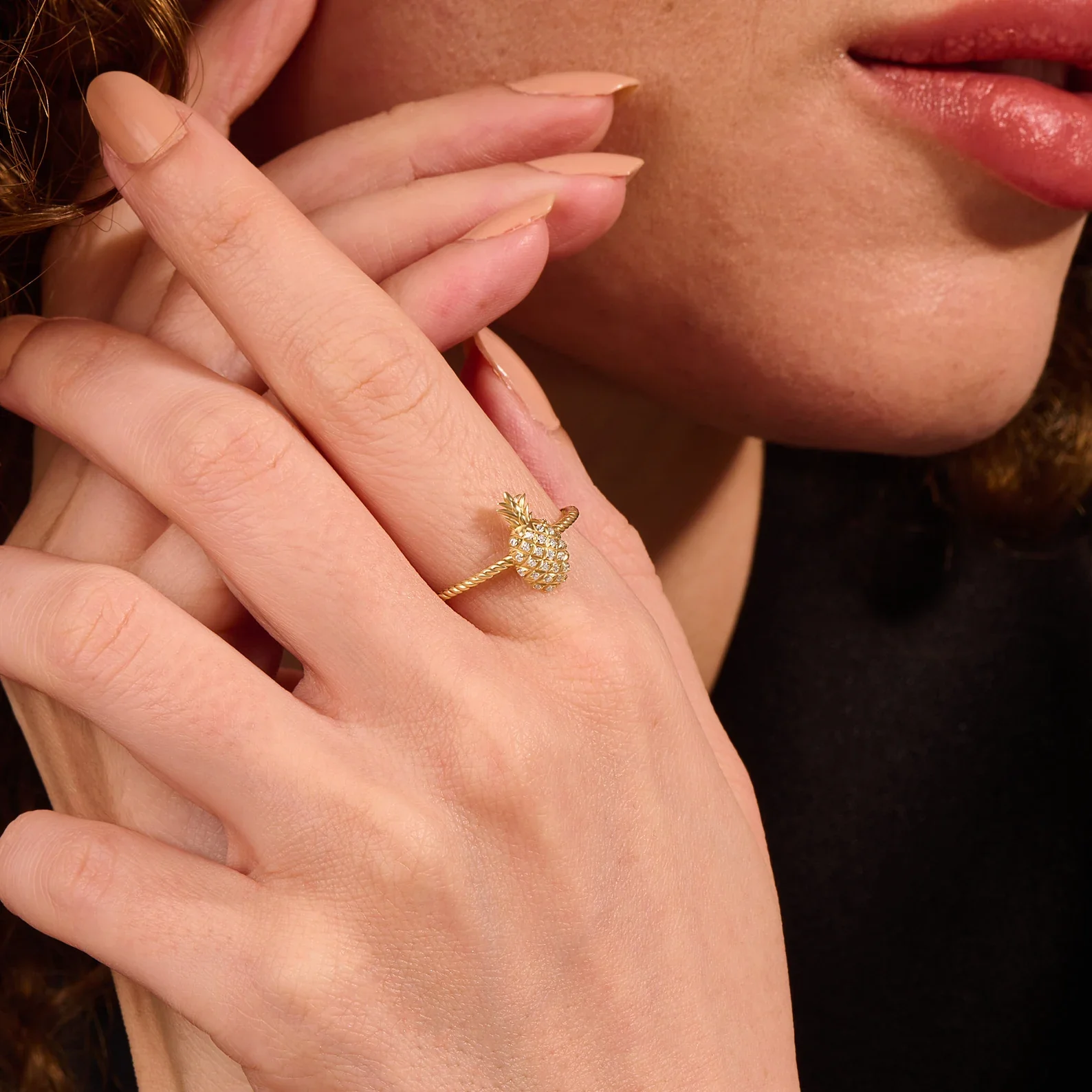 Hawaii Sweetheart Pineapple Ring - Image 2