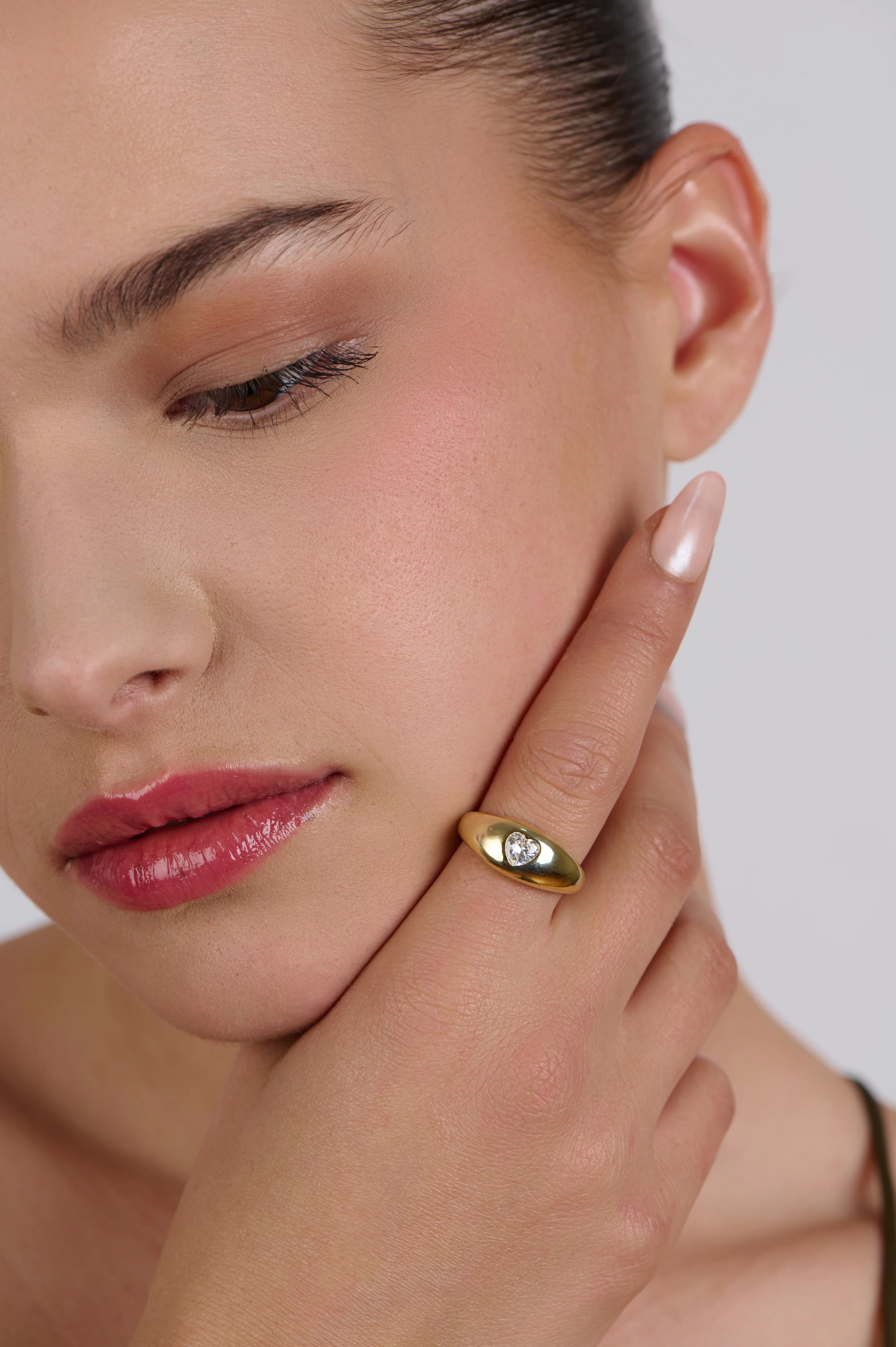 Babe Heart Signet Ring - Image 3