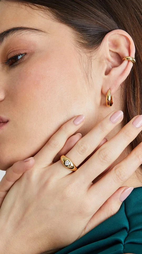 Babe Heart Signet Ring - Image 6