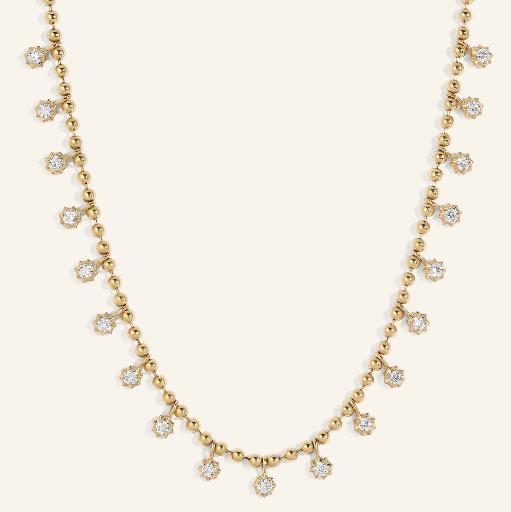 Jasmine White Zircon Necklace - Image 3
