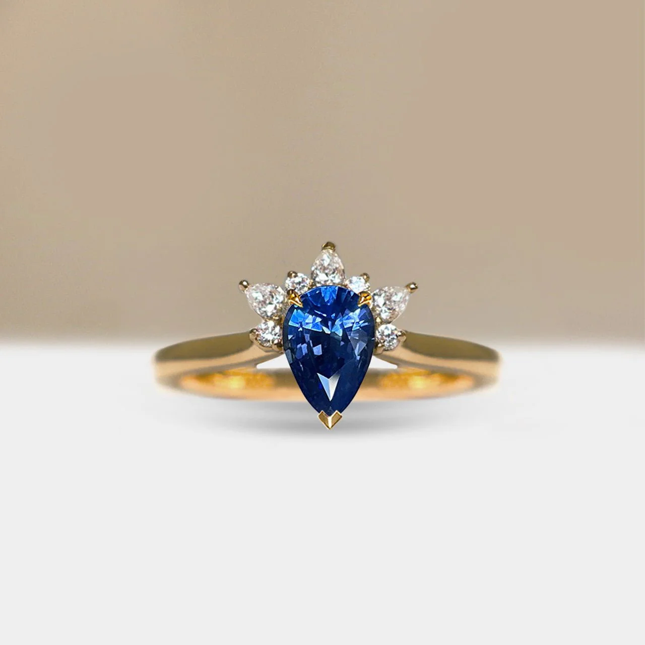 Legendary Lovers Sapphire Promise Ring - Image 3