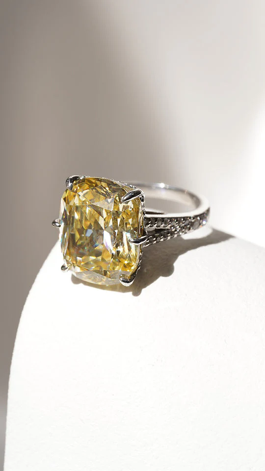 Lemonade Yellow Zircon Ring - Image 4