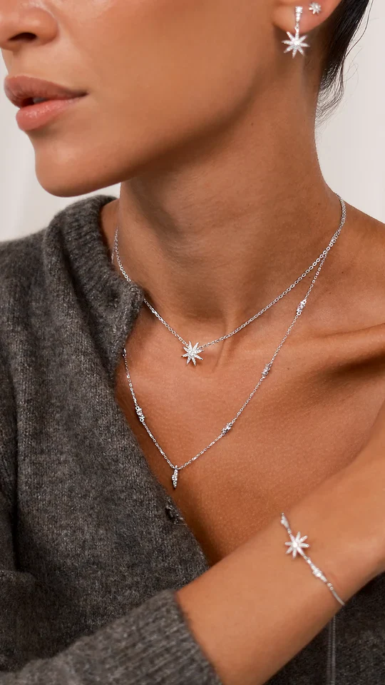 Light Of The Stars Layered Adjustable Necklace - Image 4