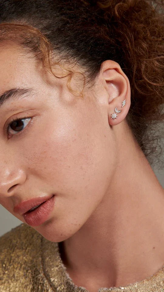 Lightning Stud Earrings - Image 2