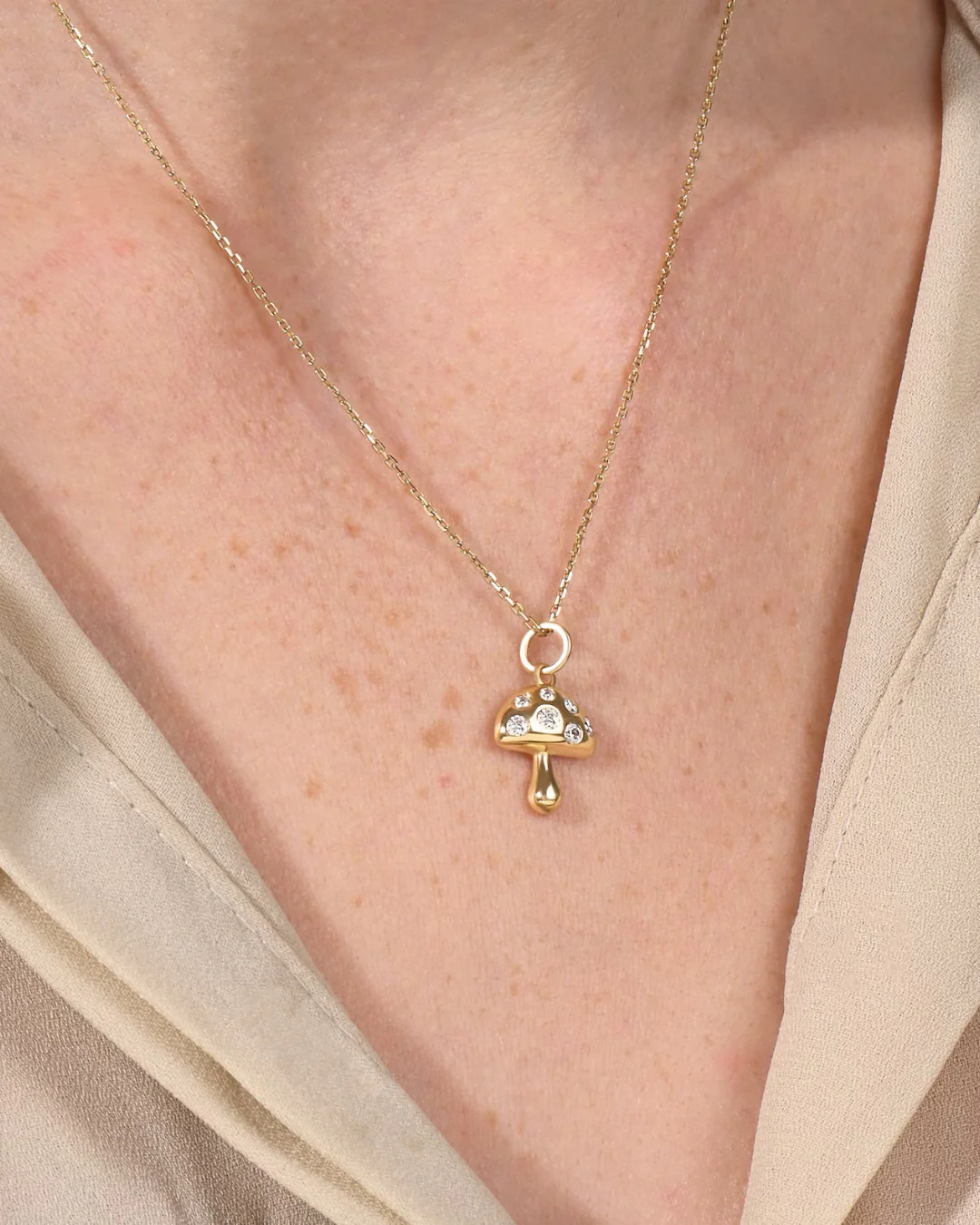 Little Mushroom Necklace